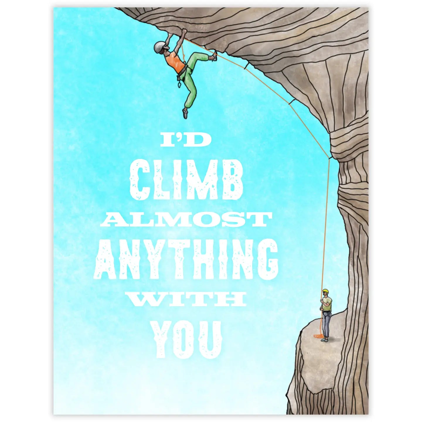 Climb Anything With You Card
