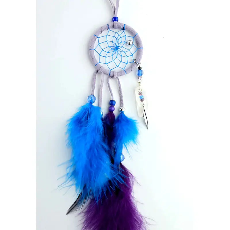 Dream Catcher - Magical w/ Quartz Crystal - Lavender