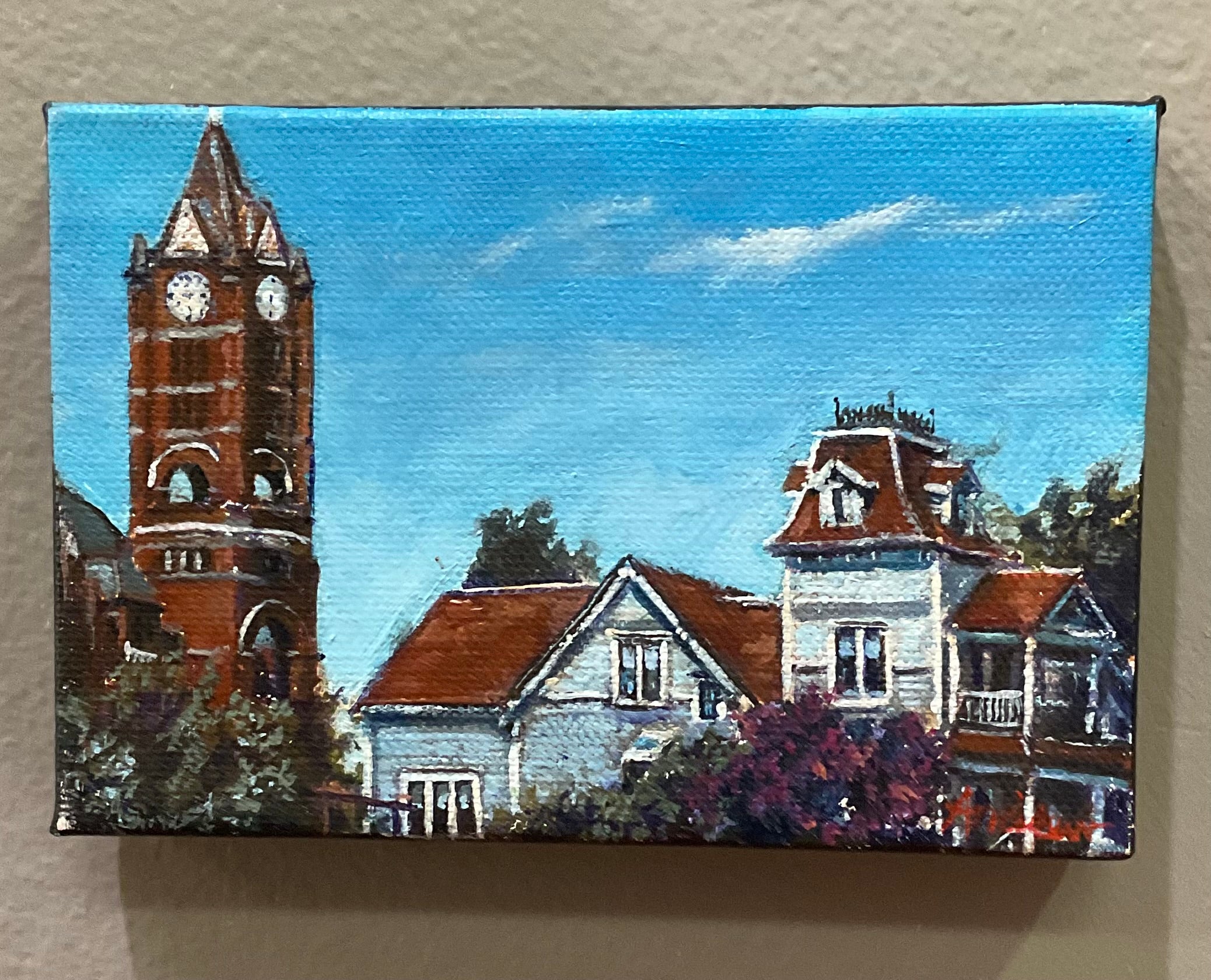 “Courthouse No. 2” Original Art by Andrew Sheldon