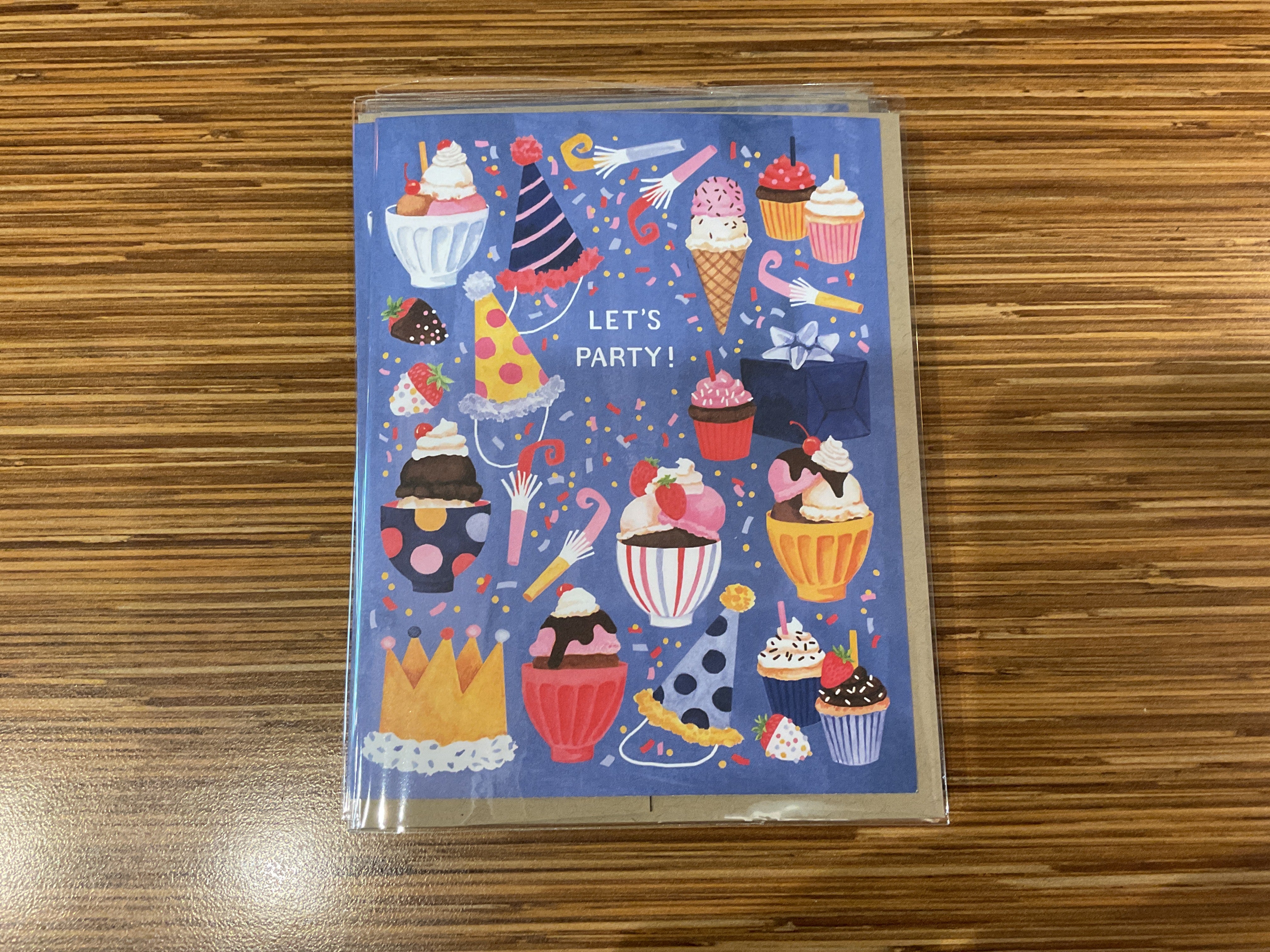 Let's Party Birthday Card