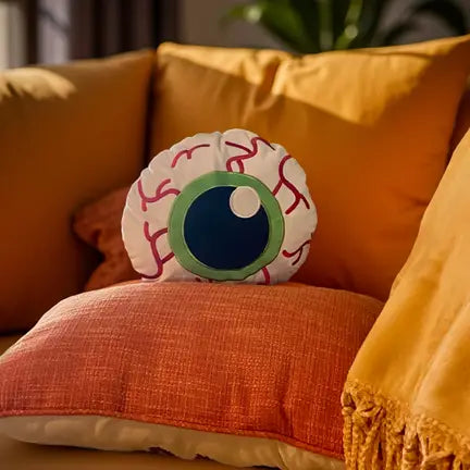 12'' Eyeball Plush Pillow- Halloween