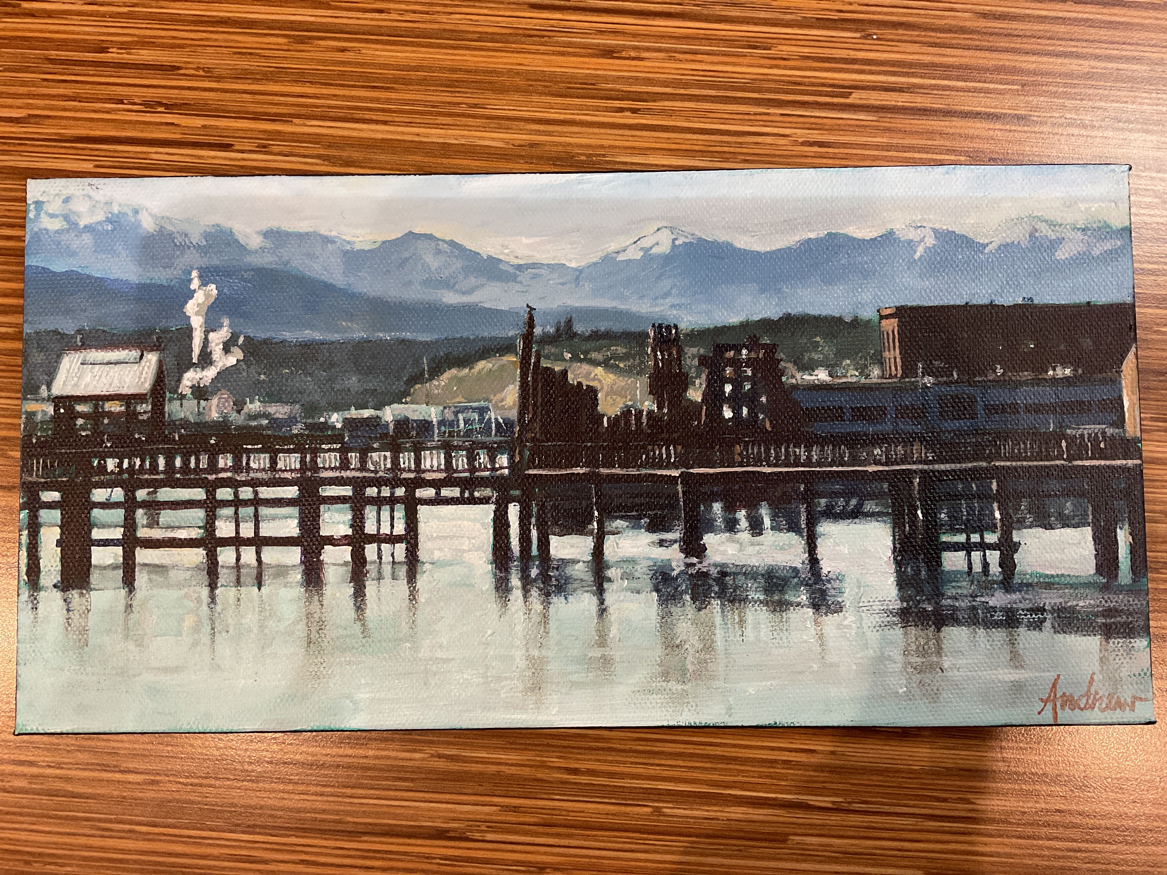 Port Townsend Old Ferry Dock by Andrew Sheldon