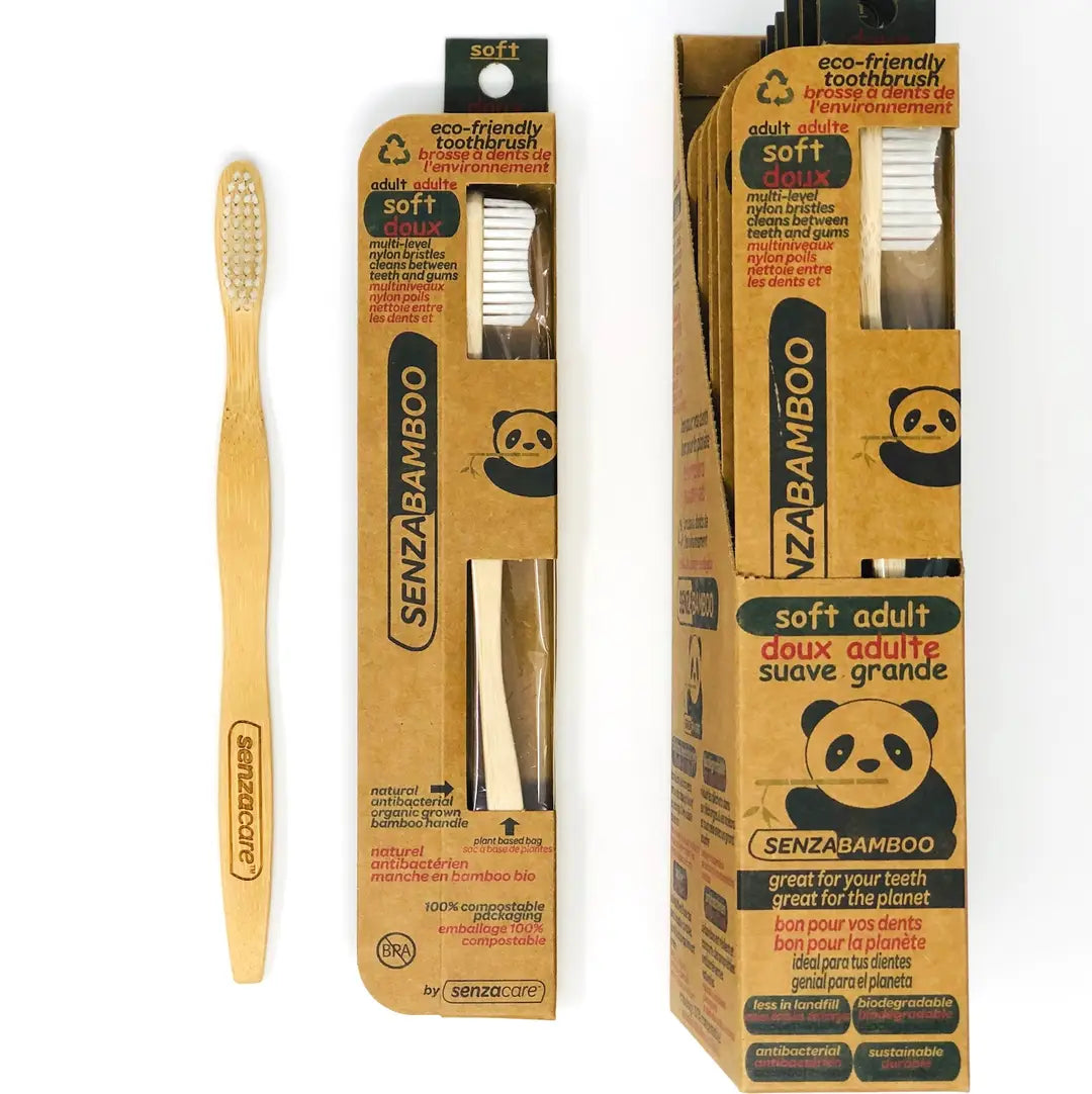 Eco Bamboo Toothbrush Soft