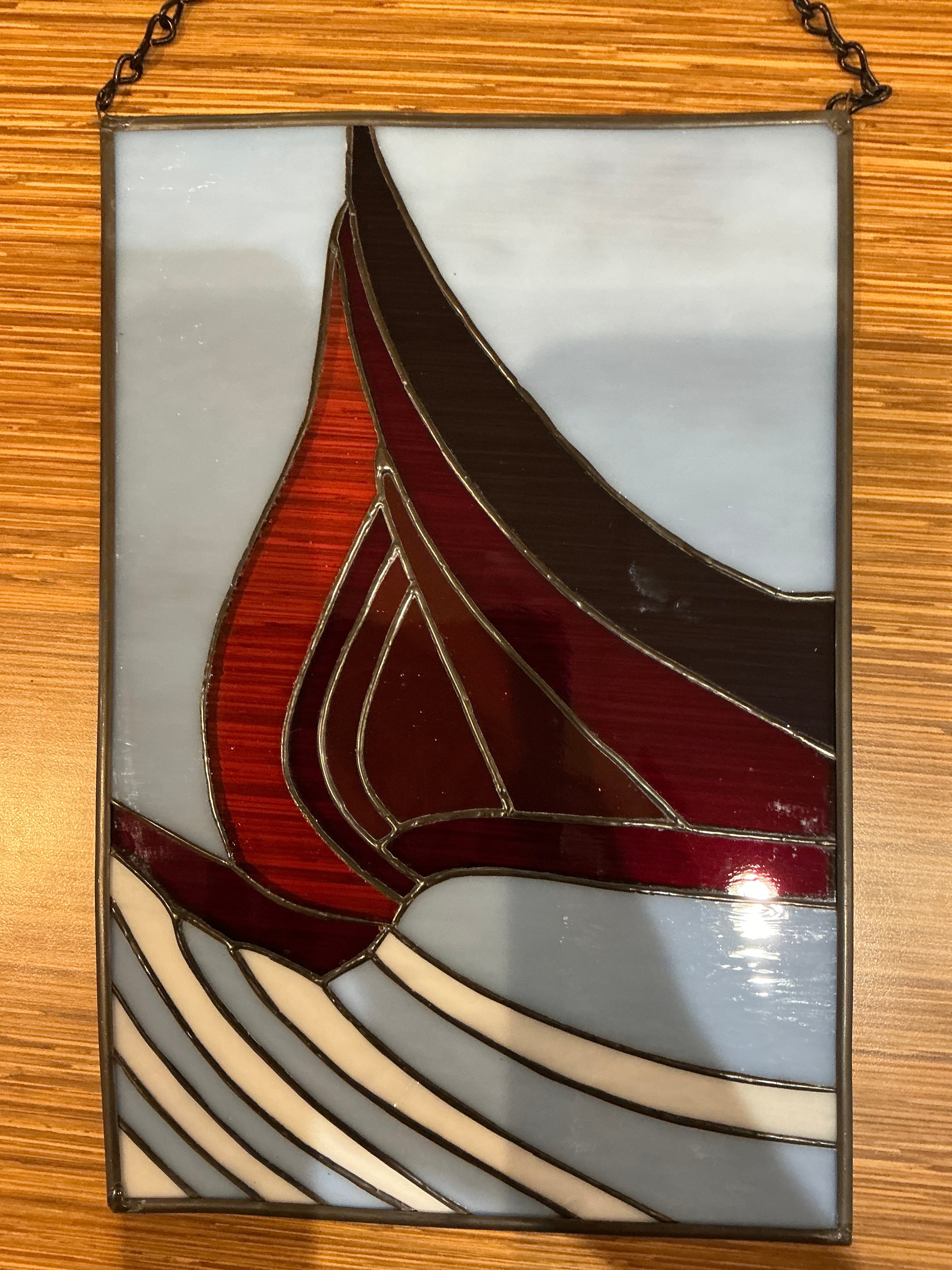 "Sailing" Stain Glass