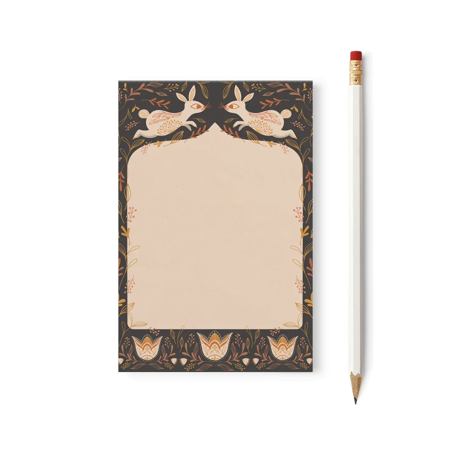 Fall Bunnies Notepad: 4"x6"