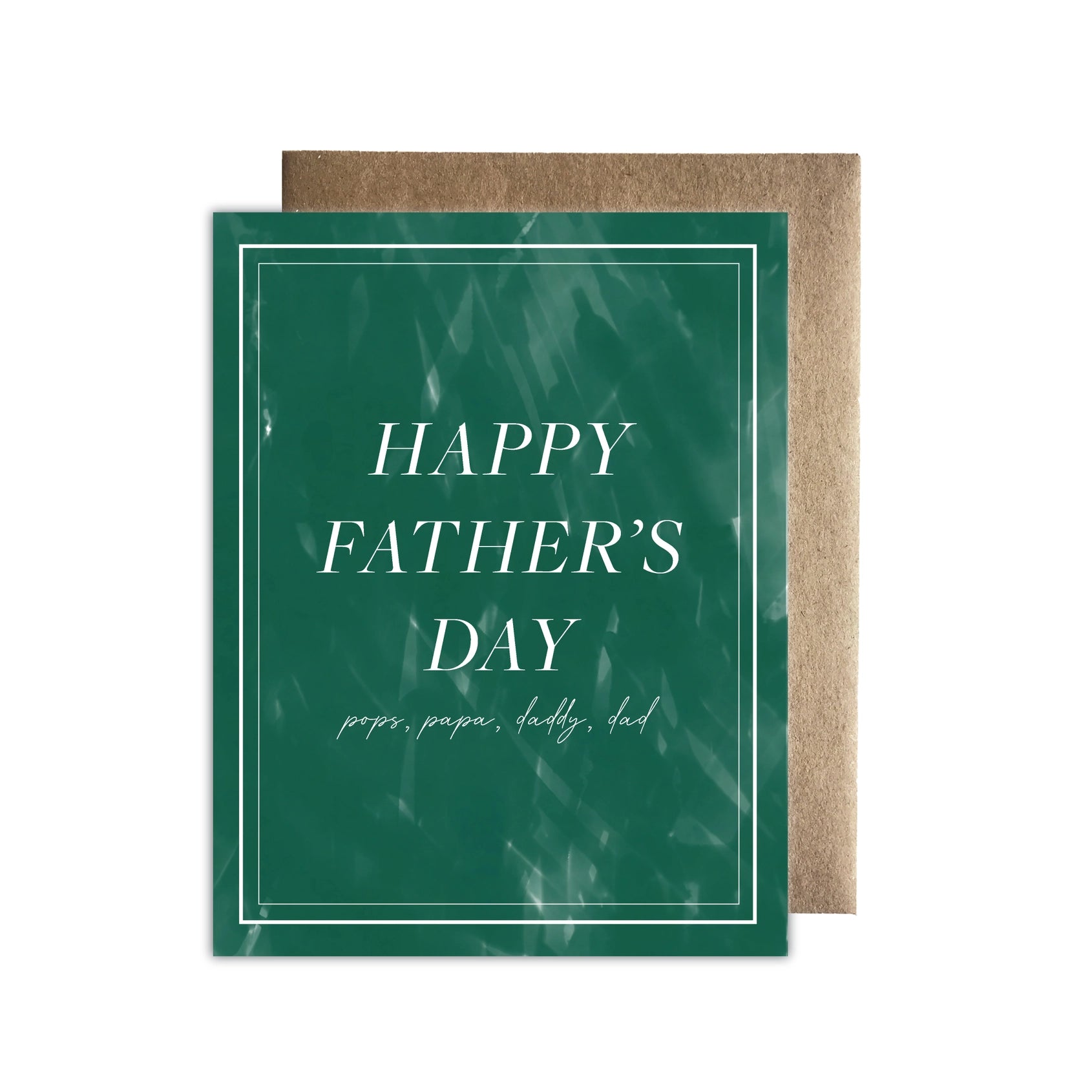 Happy Father's Day Green