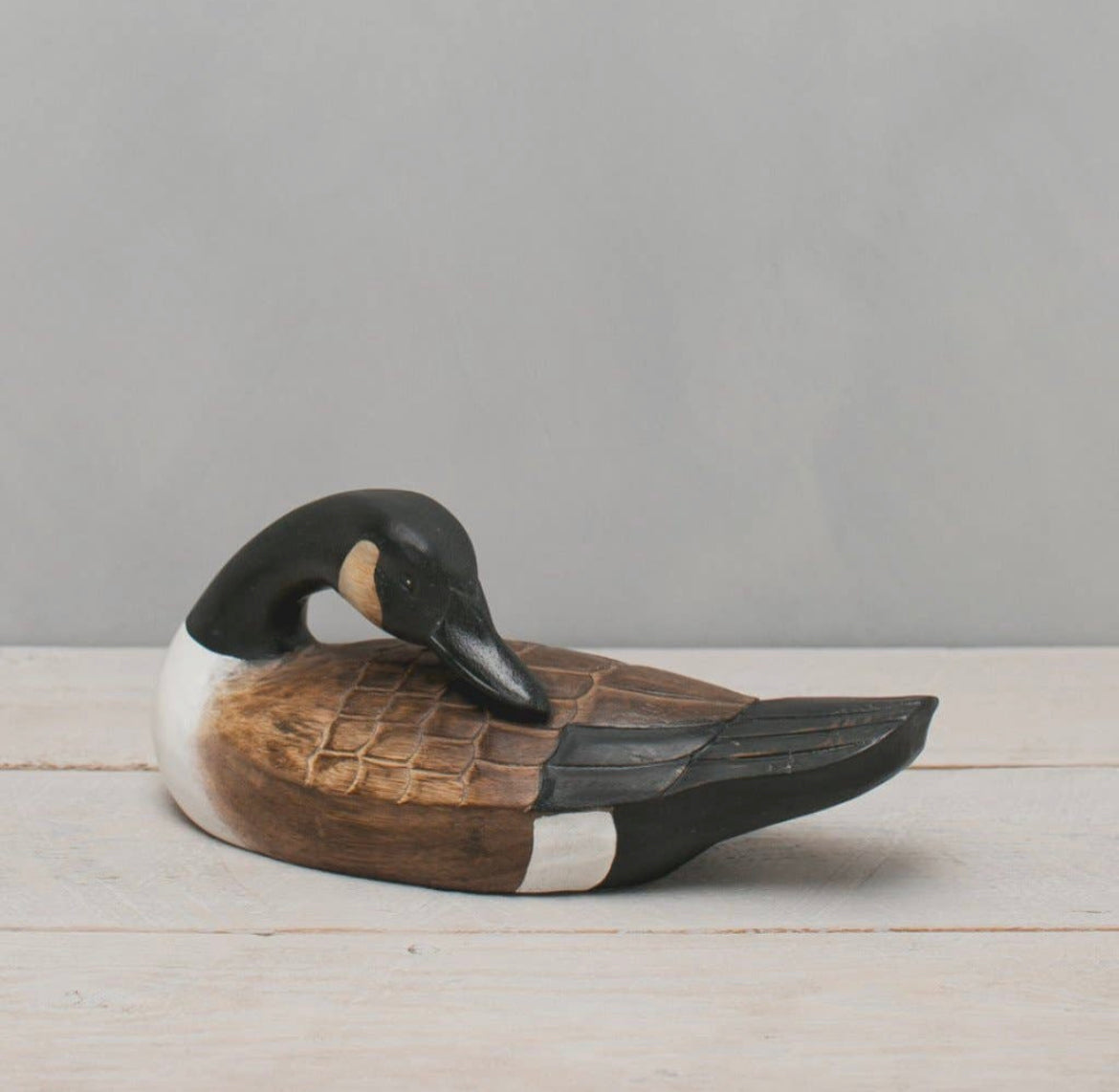 Canada Goose Large (Carved Ornament- Turned - 19"L