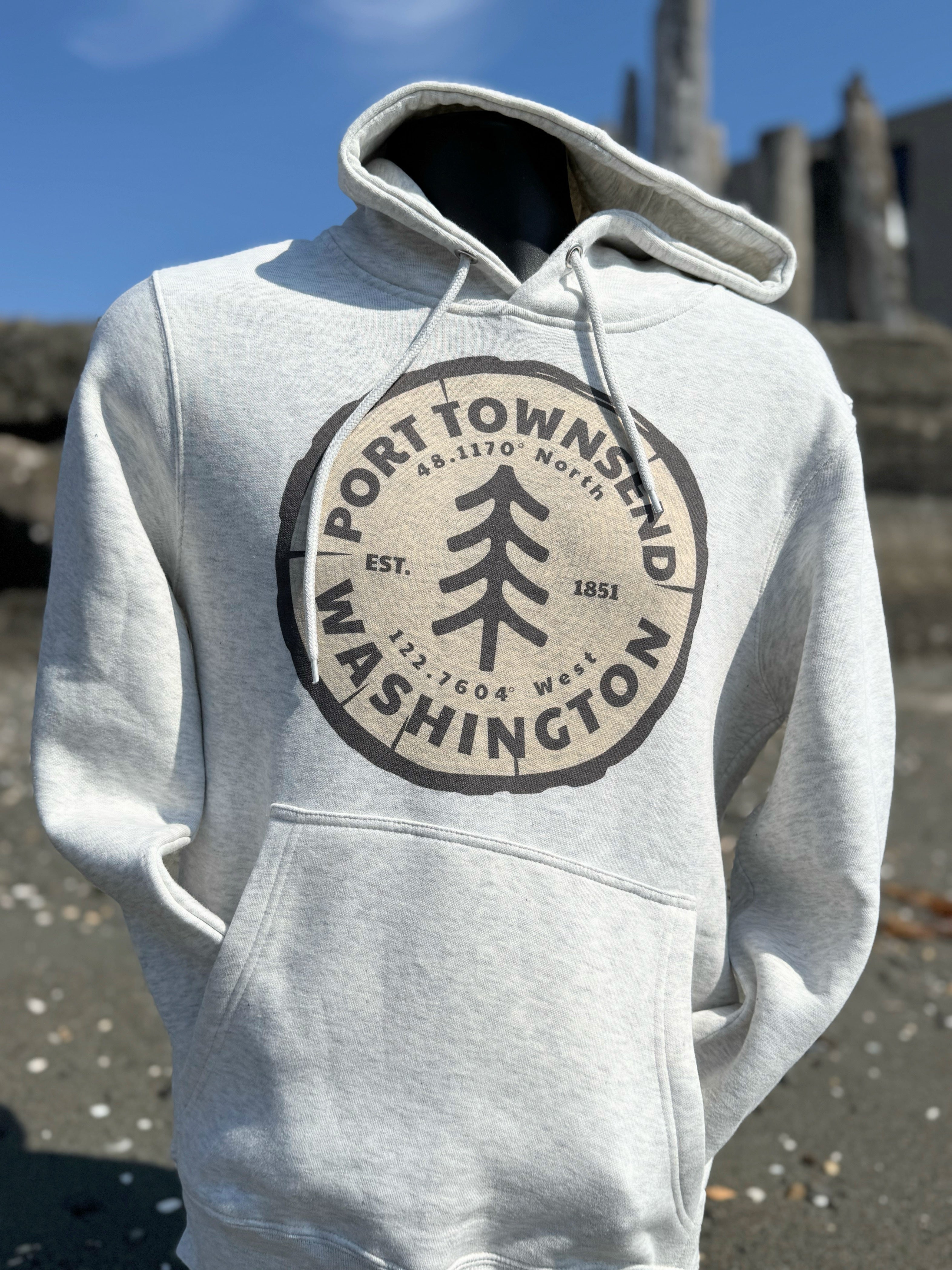 Port Townsend Tree Ring Hoodie