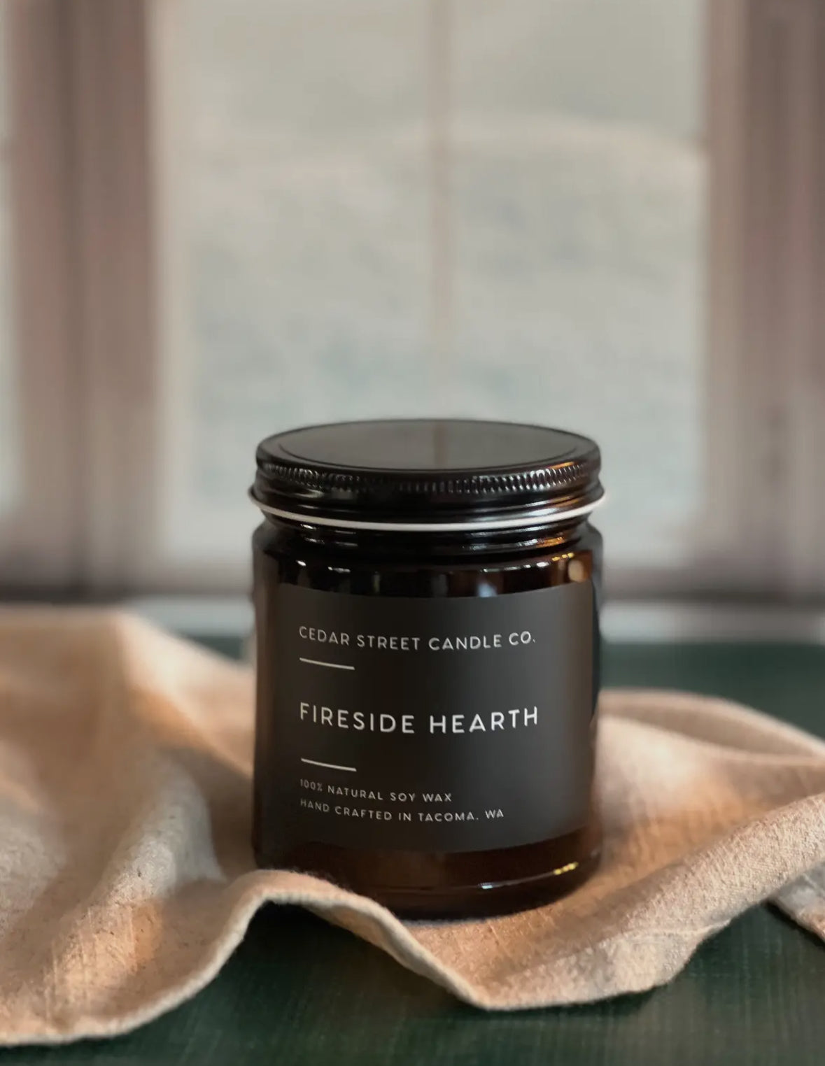 7.2 oz Fireside Hearth Soy Candle