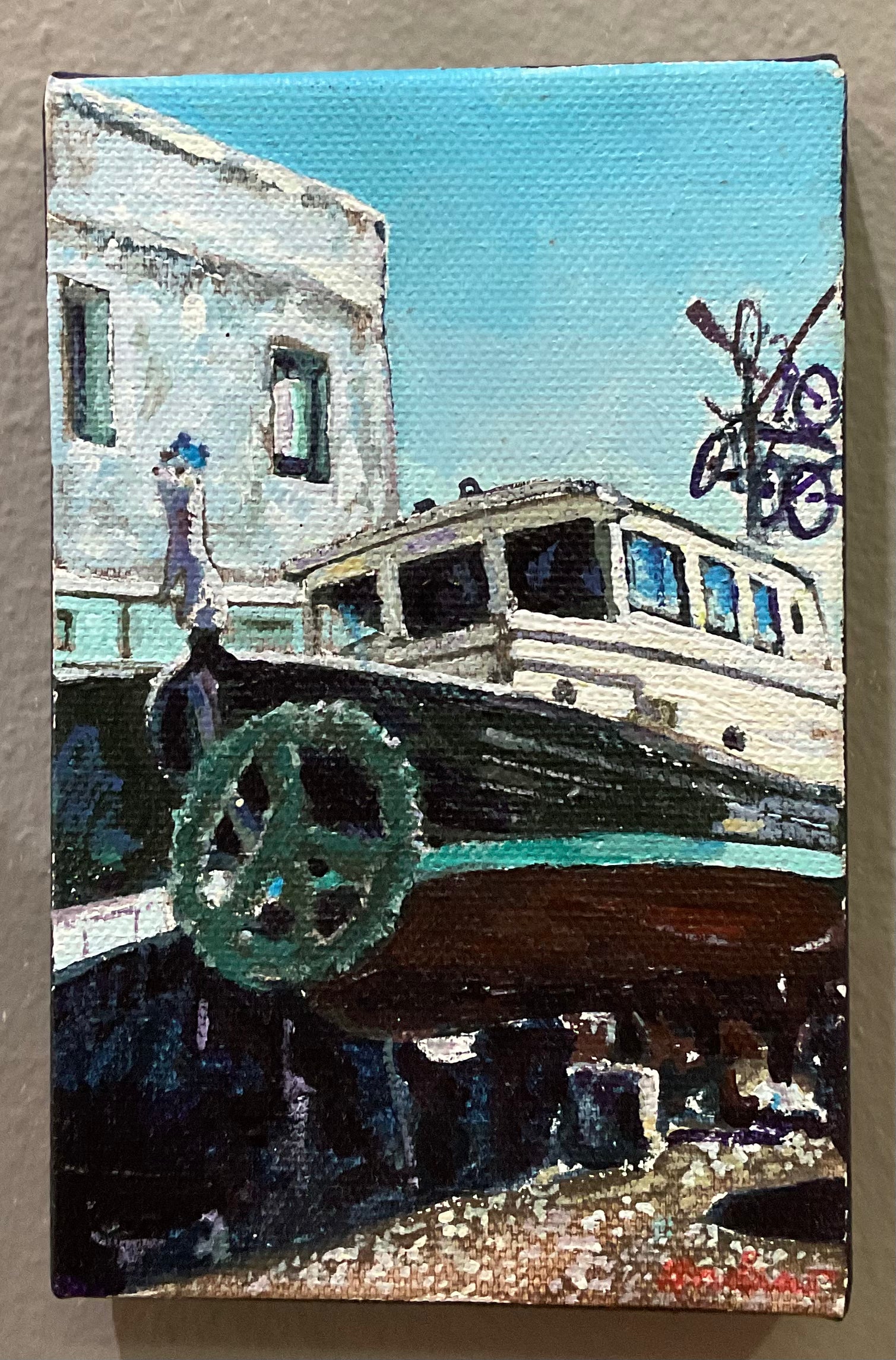 “PT Marina” Original Art by Andrew Sheldon