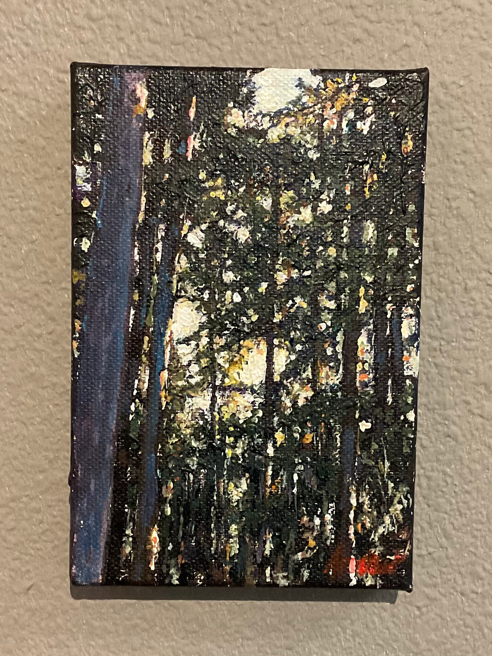 “Sunlight Through the Forest” Original Art by Andrew Sheldon