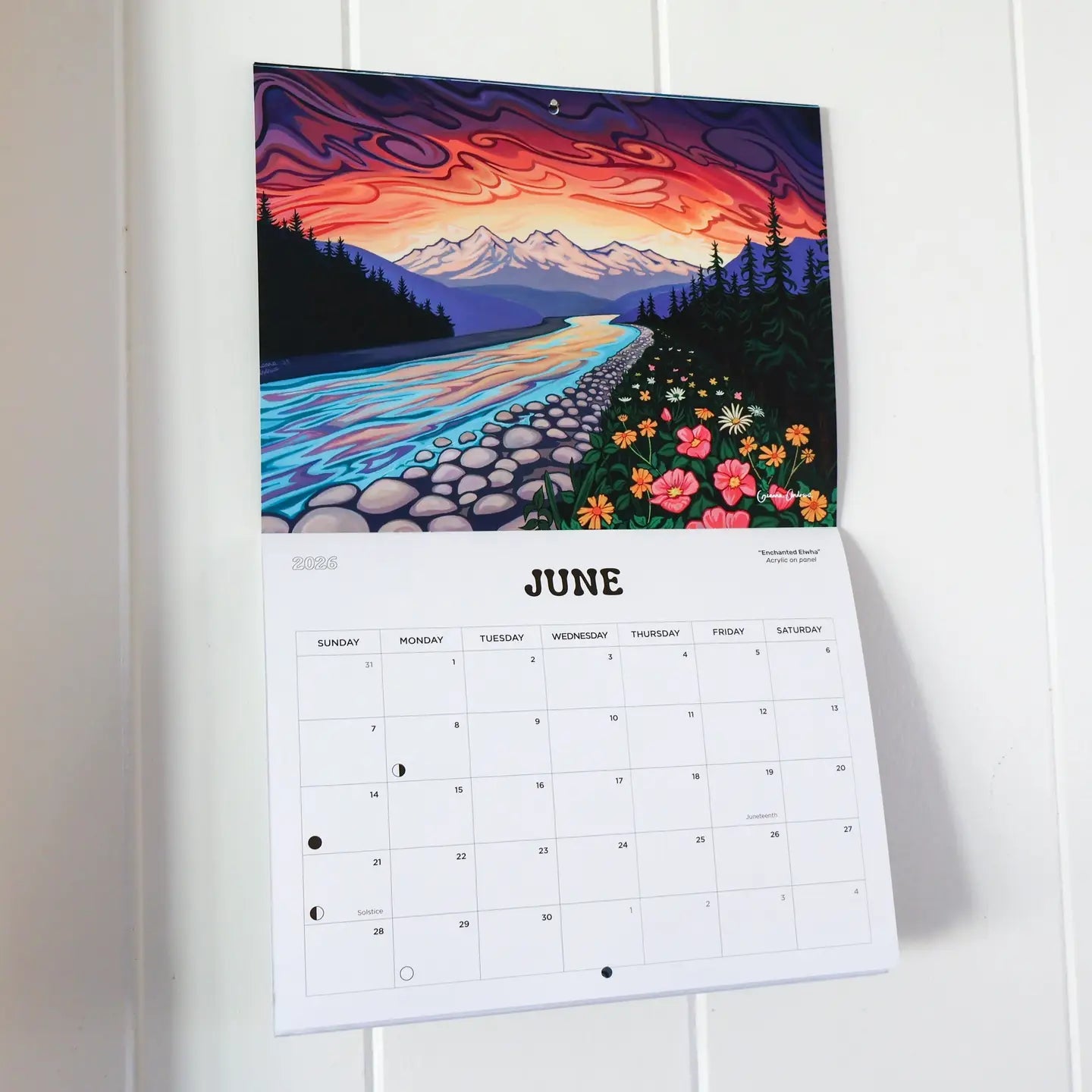 2026 Calendar- Gianna Andrews