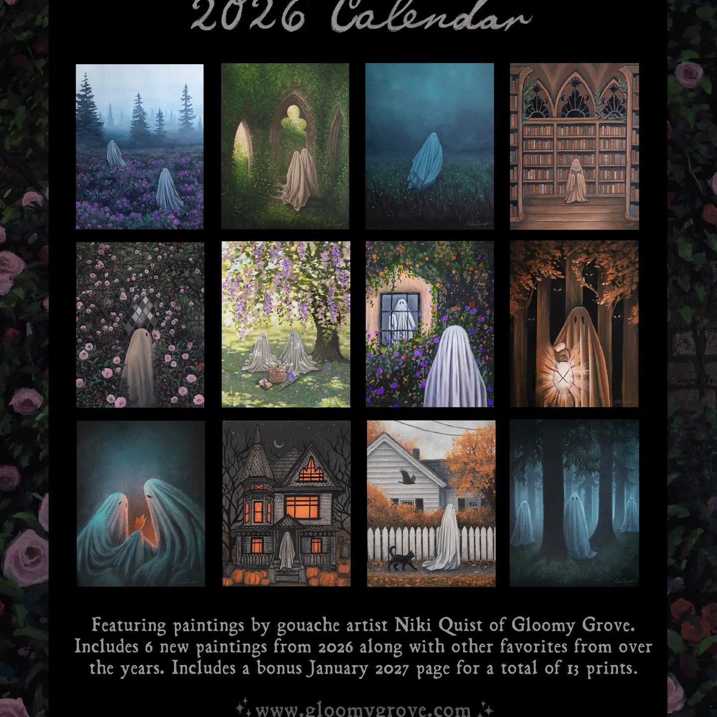 2026 Gloomy Grove Calendar
