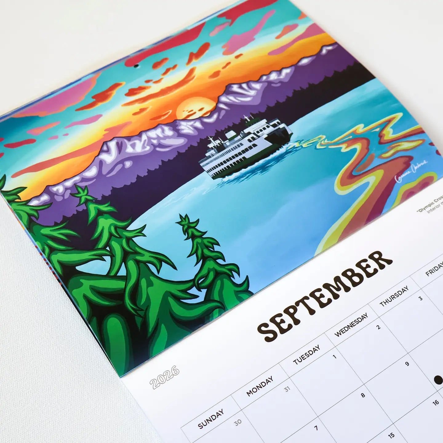 2026 Calendar- Gianna Andrews