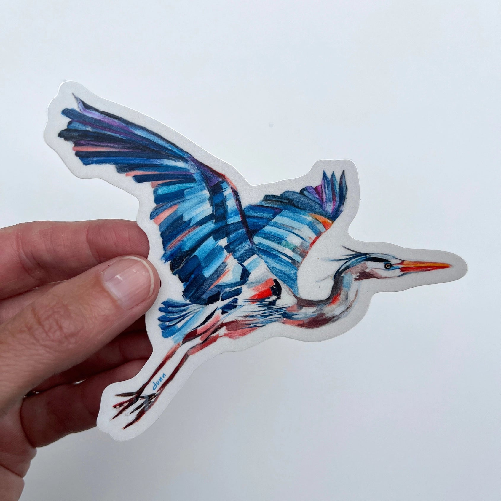 Great Heron Sticker