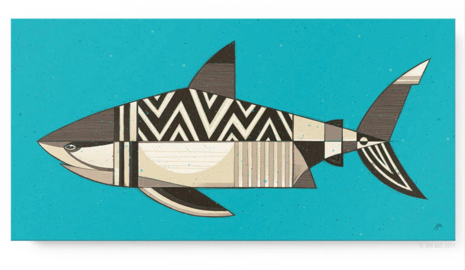 Great White Shark by Erik Abel