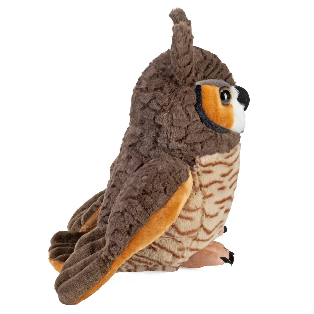 Ck Great Horned Owl Stuffed Animal - 12"