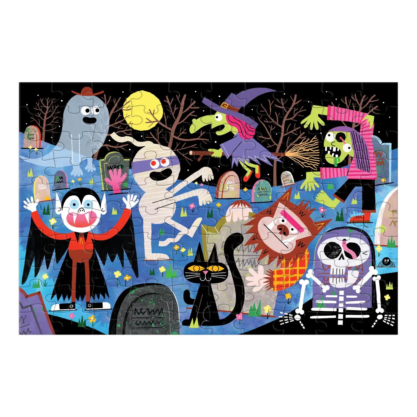 Haunted Graveyard -Glow in the Dark Puzzle