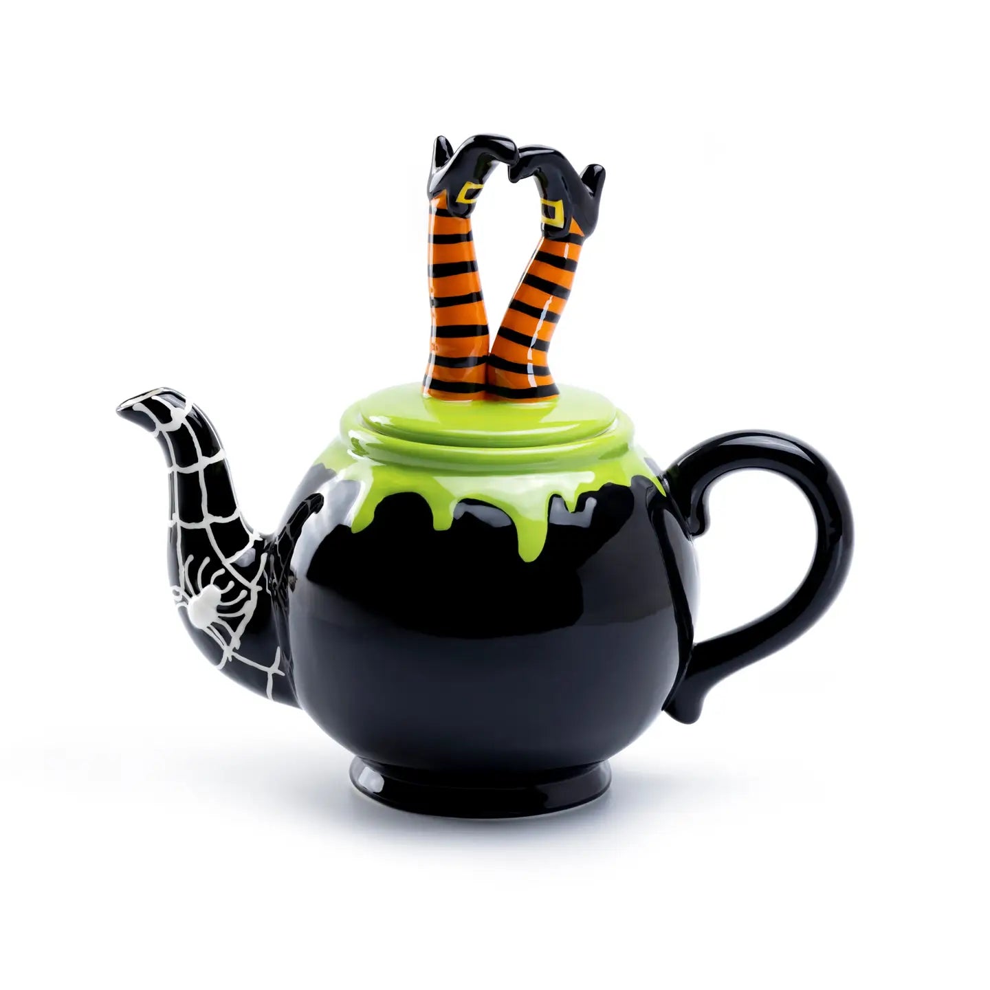 Halloween Witch's Cauldron 36oz Teapot