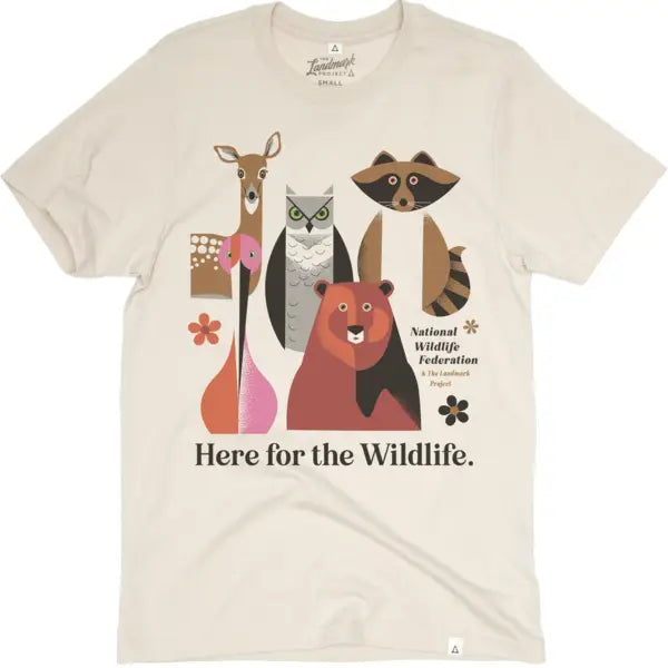 Here for the Wildlife Unisex Short Sleeve Tee
