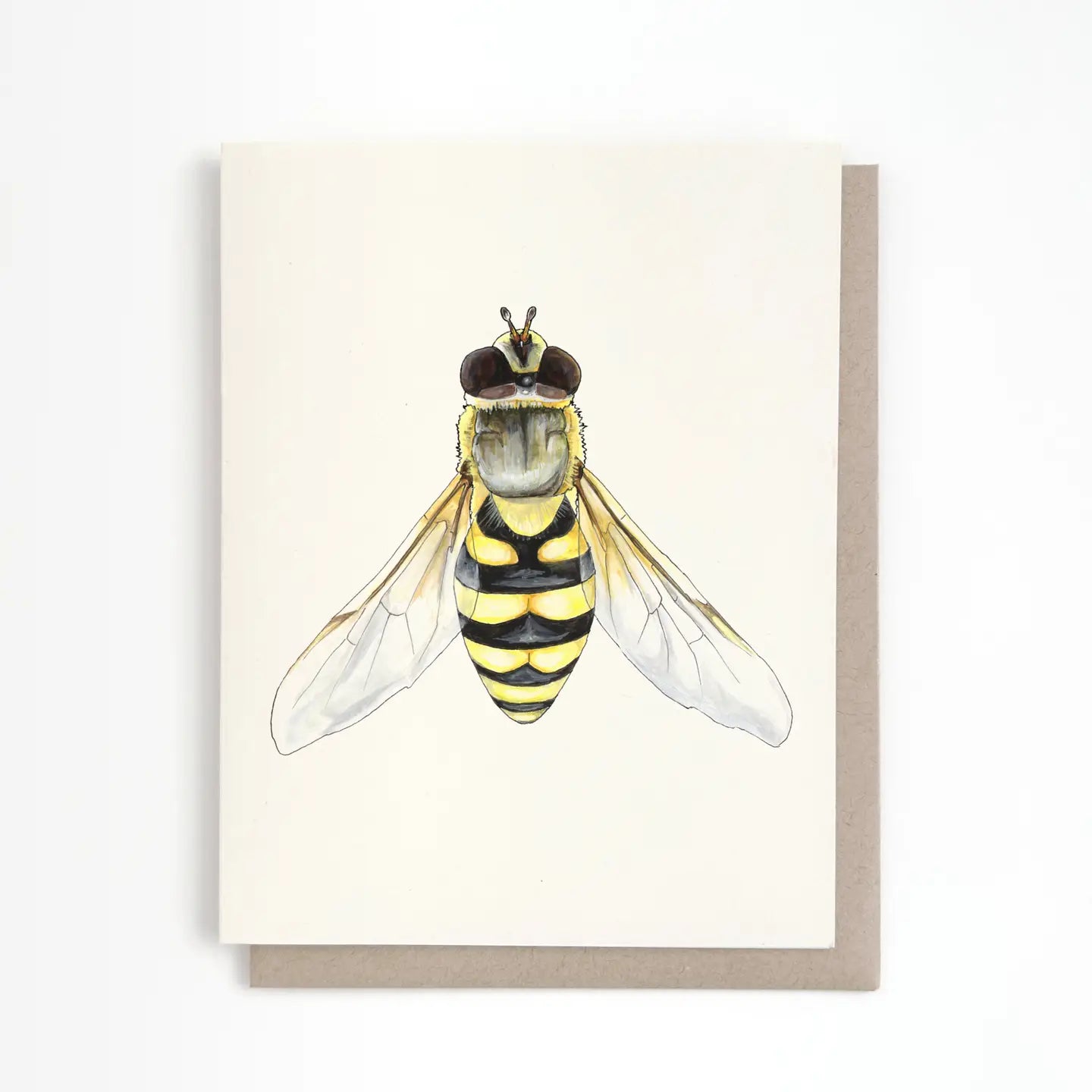 Hooverfly Blank Inside Greeting Card