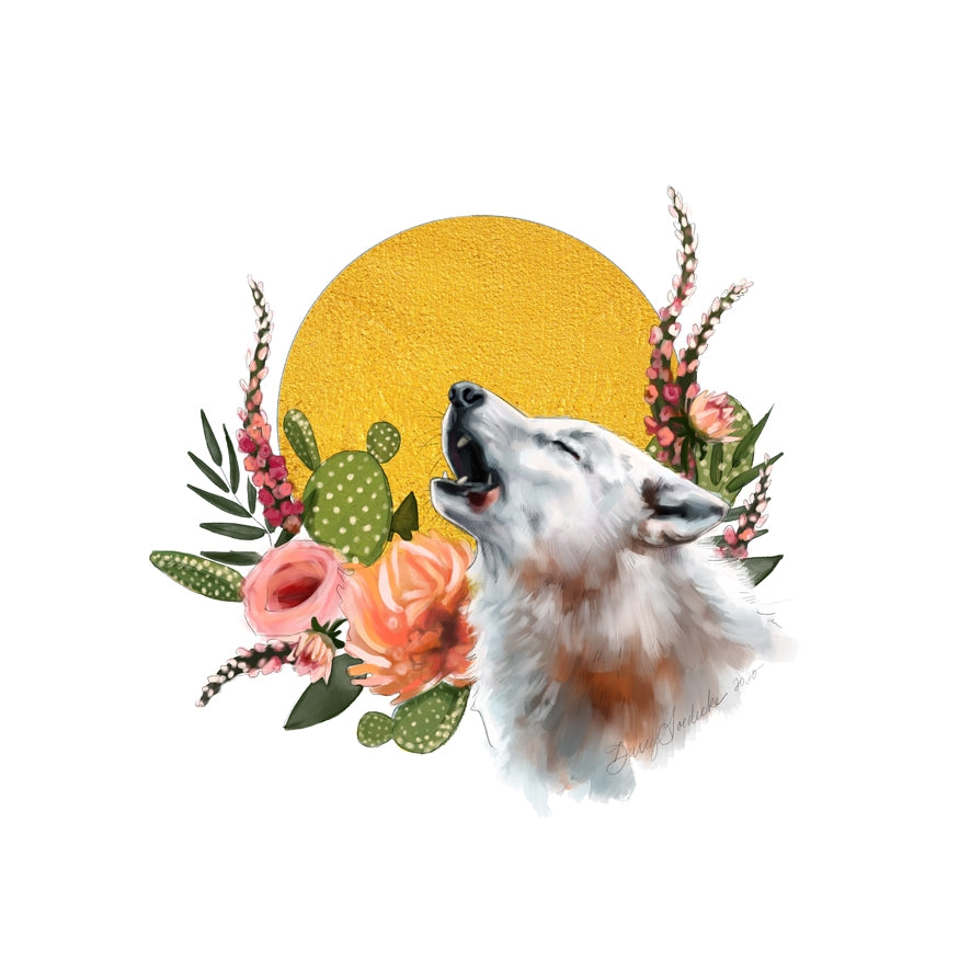 Howling Wolf | Art Print