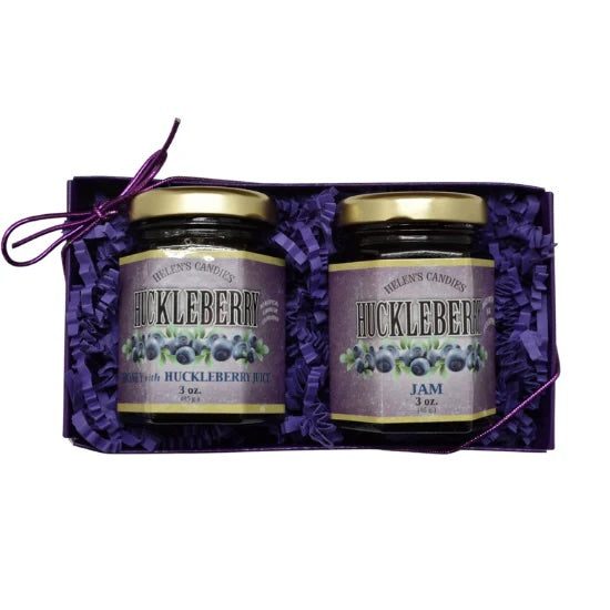 Huckleberry Jam and Honey Set