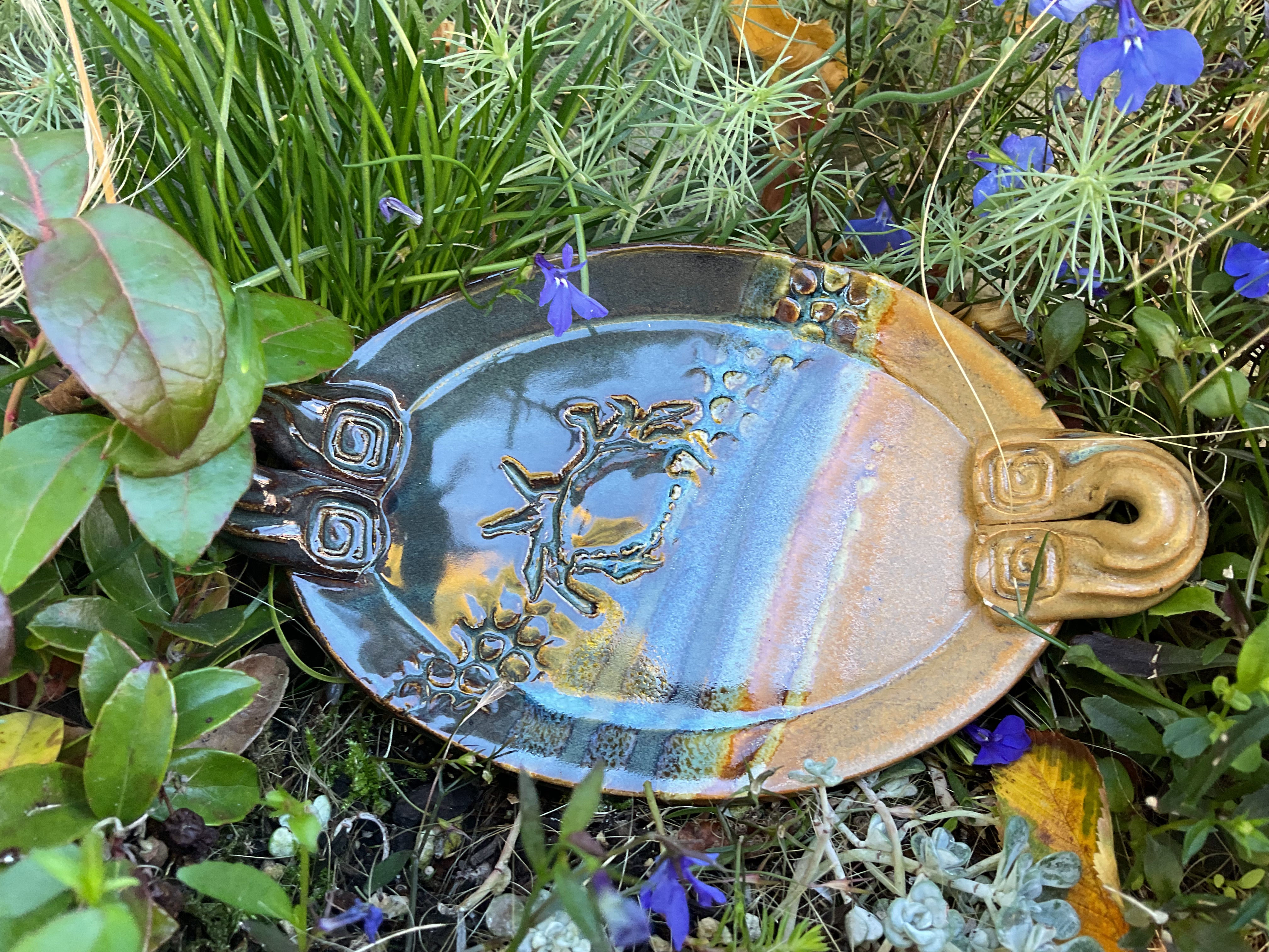Oval Serving Tray by Barbara Goodfellow-Childs