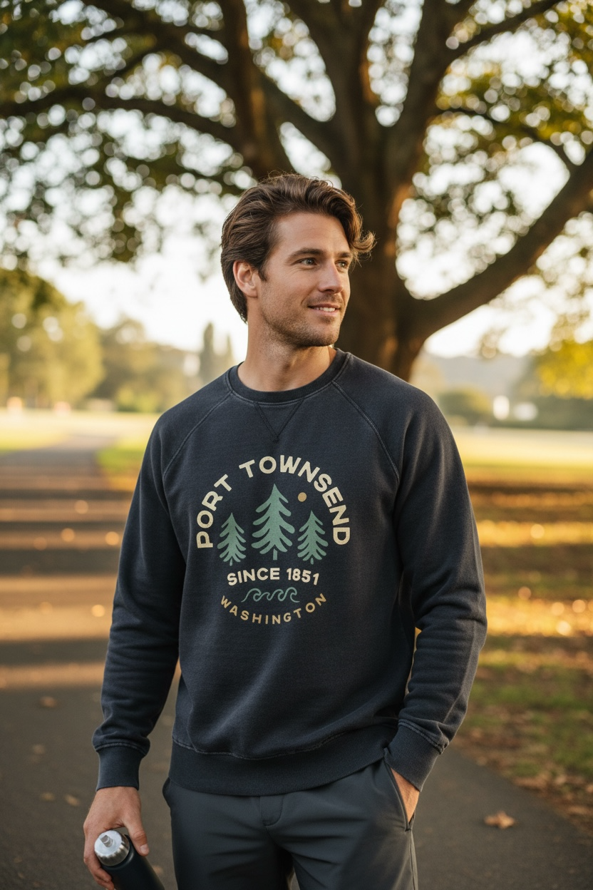 Port Townsend Circuit Weathered Unisex Crew