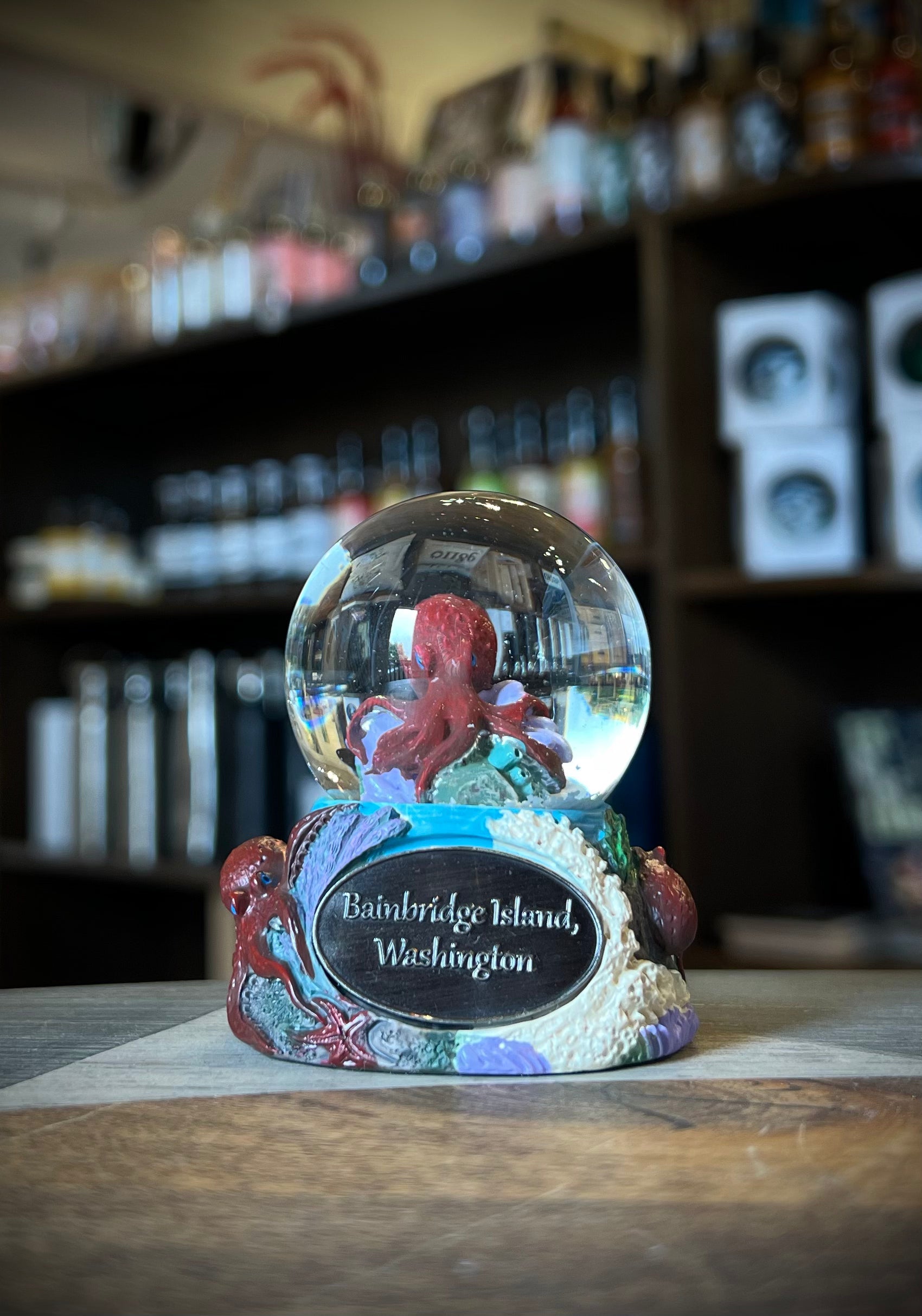 Octopus 45mm Snow Globe