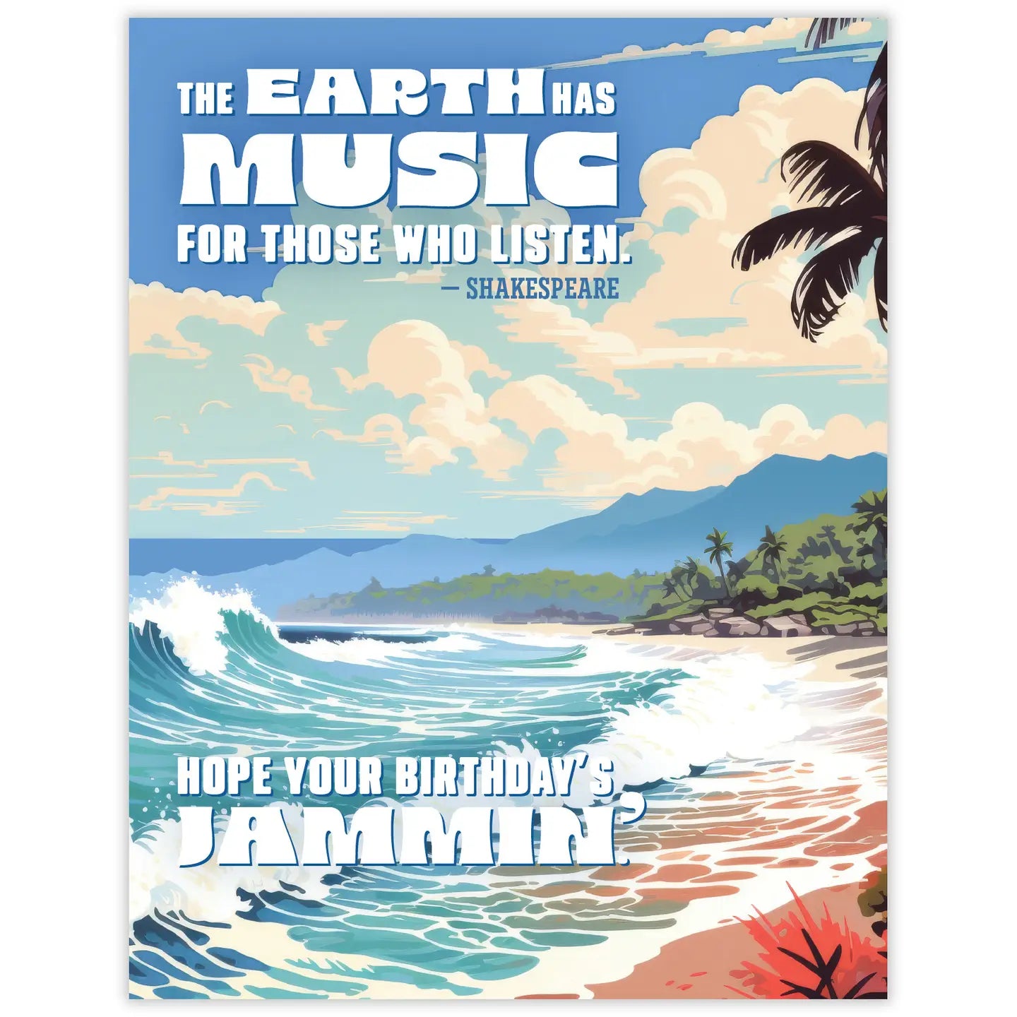 Jammin Birthday Card