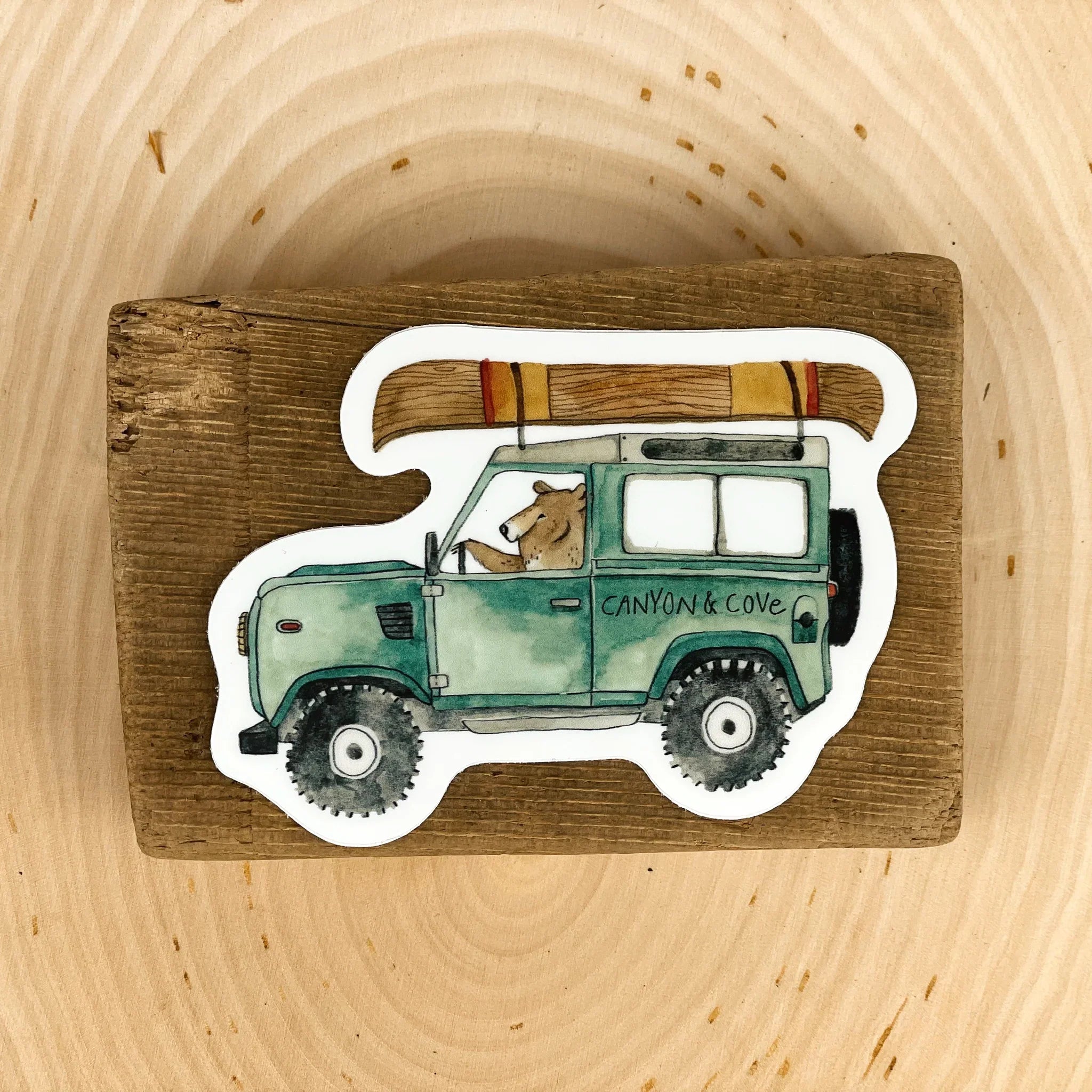Jeep Bear Sticker