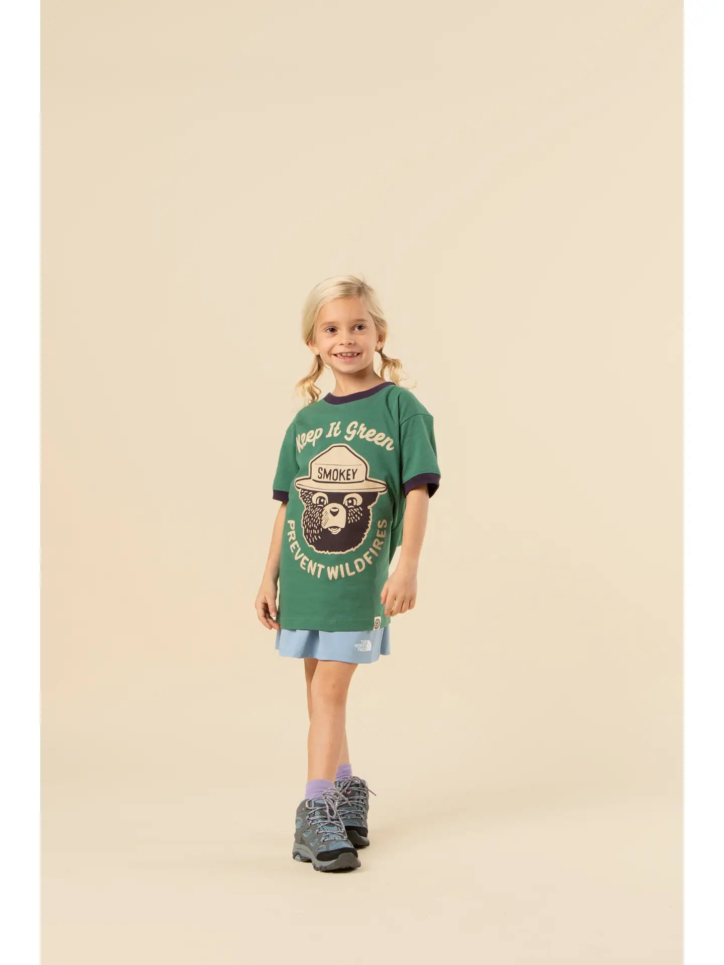 Keep It Green Youth Short Sleeve Ringer Tee