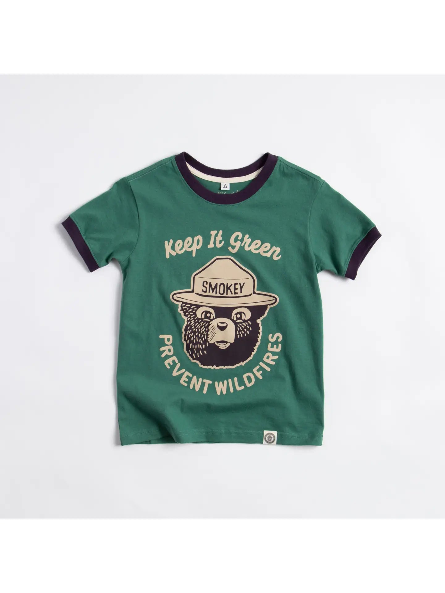 Keep It Green Youth Short Sleeve Ringer Tee