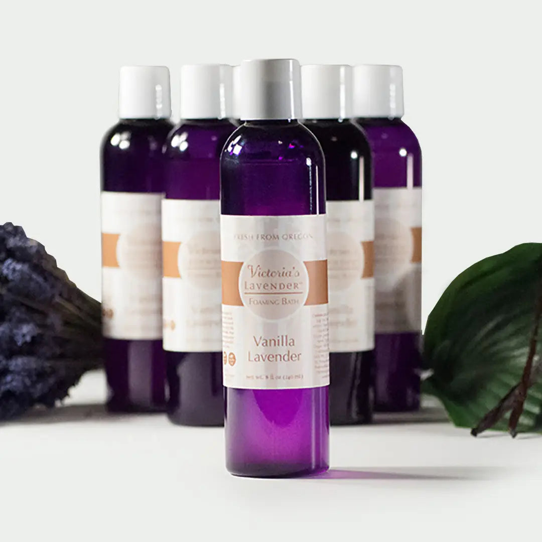 Victoria's Lavender Foaming Bath-Vanilla Lavender