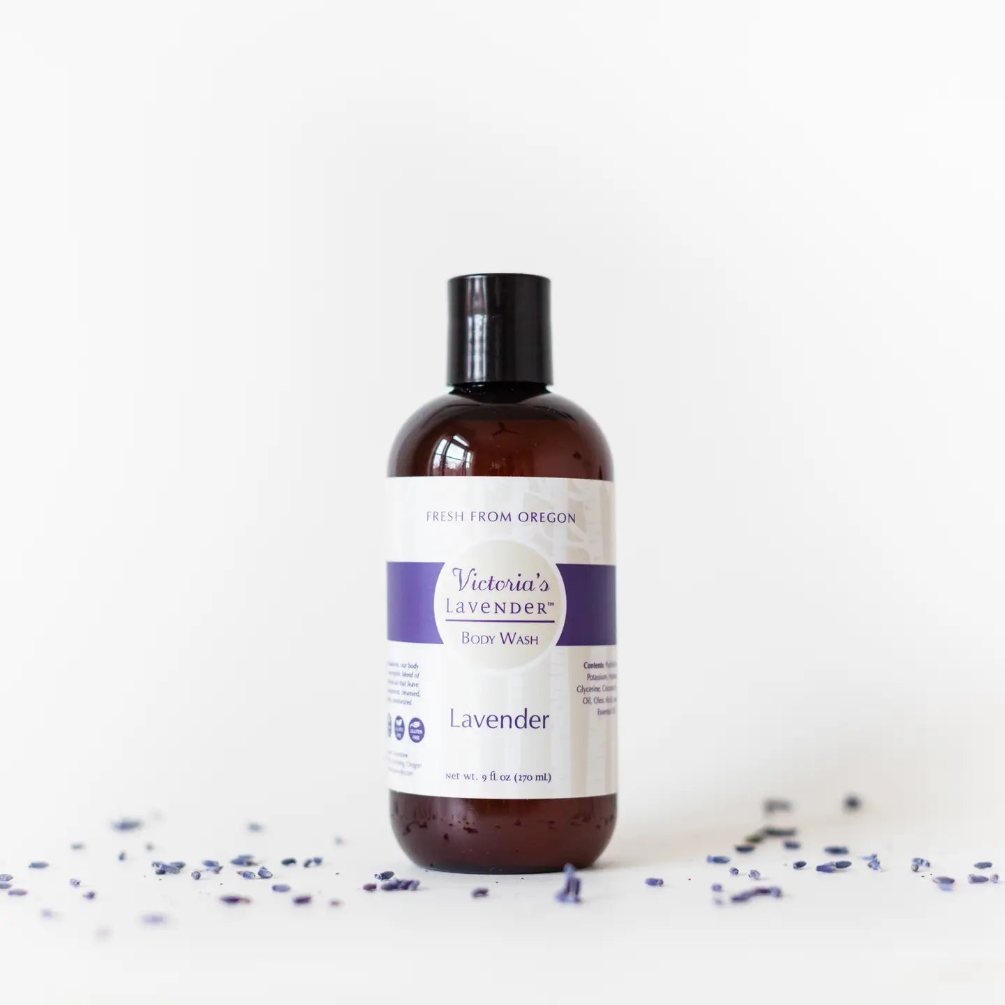 Victoria's Lavender Organic Body Wash- Lavender