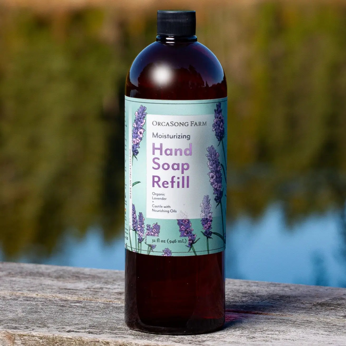 Organic Lavender Hand Soap Refill 32 oz