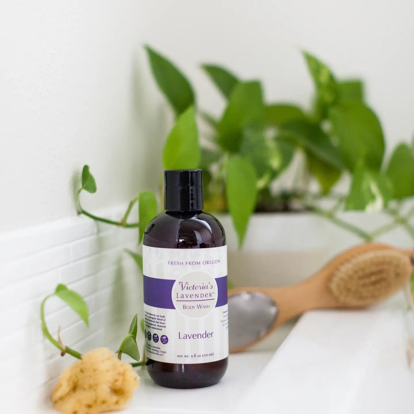 Victoria's Lavender Organic Body Wash- Lavender