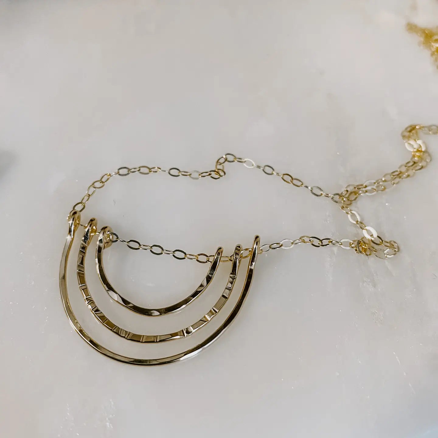 Little Rainbow Necklace 14K Gold Fill