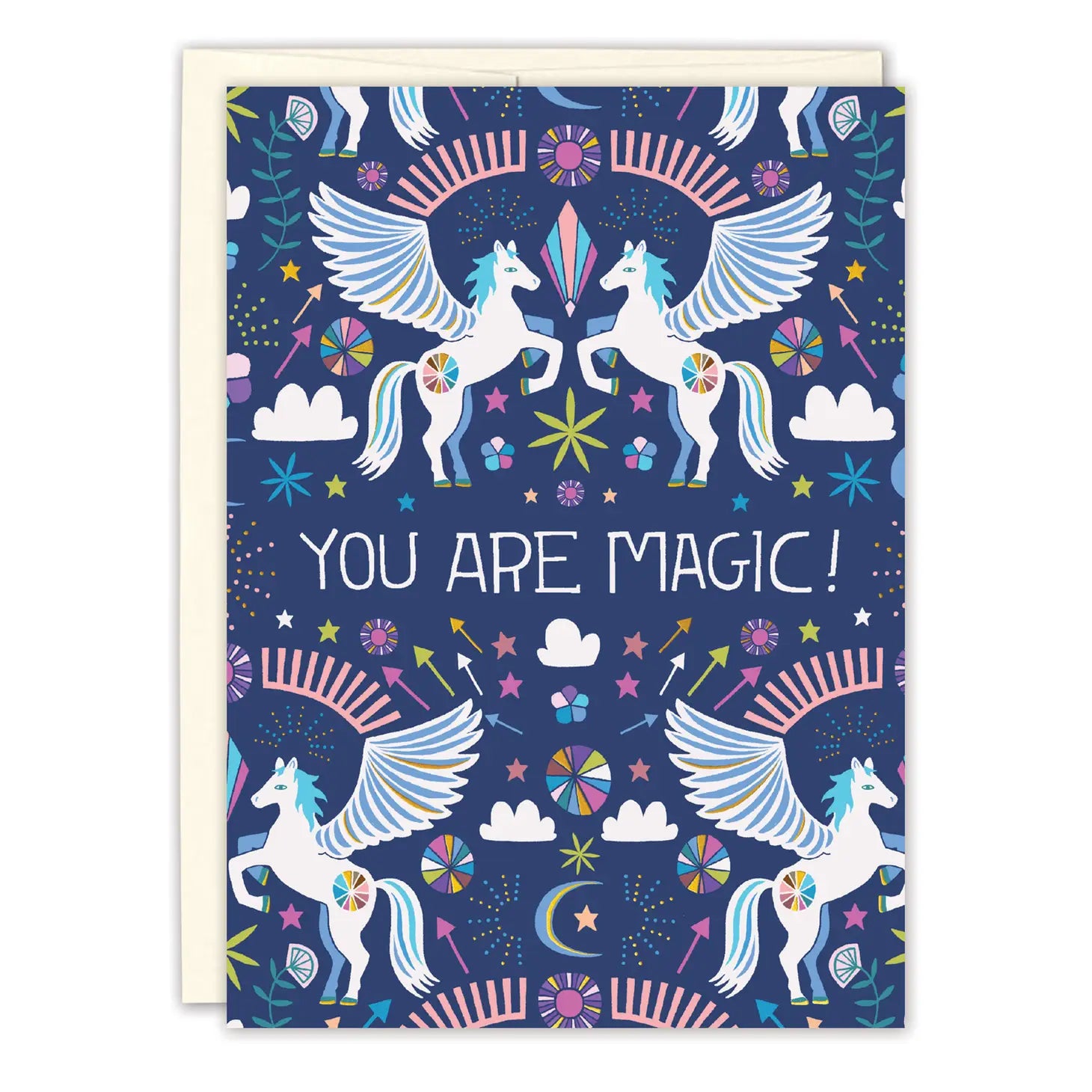 Magic Unicorns Birthday Card