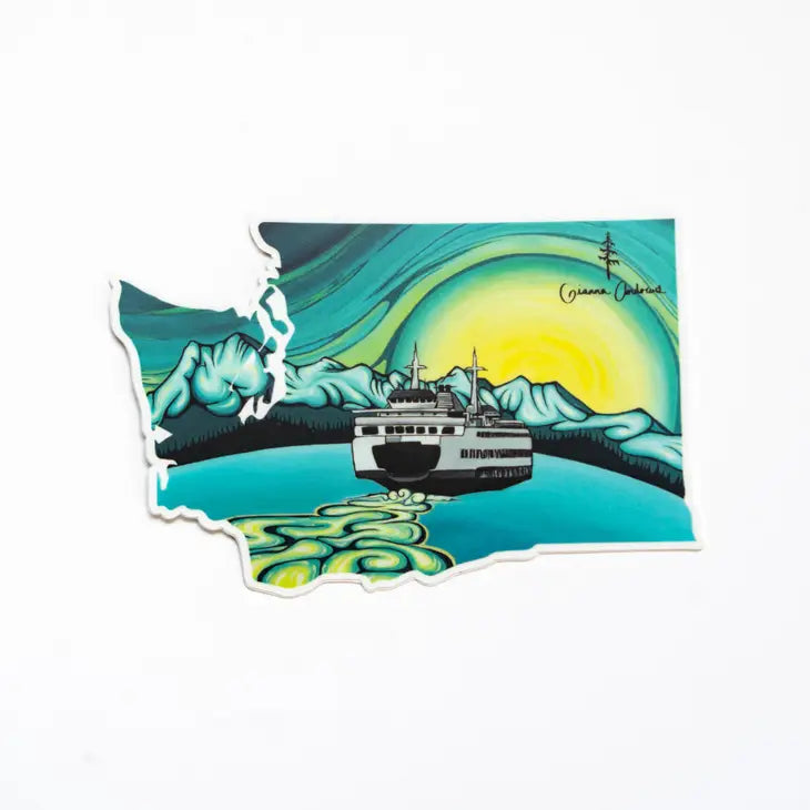 Midnight Crossing Sticker