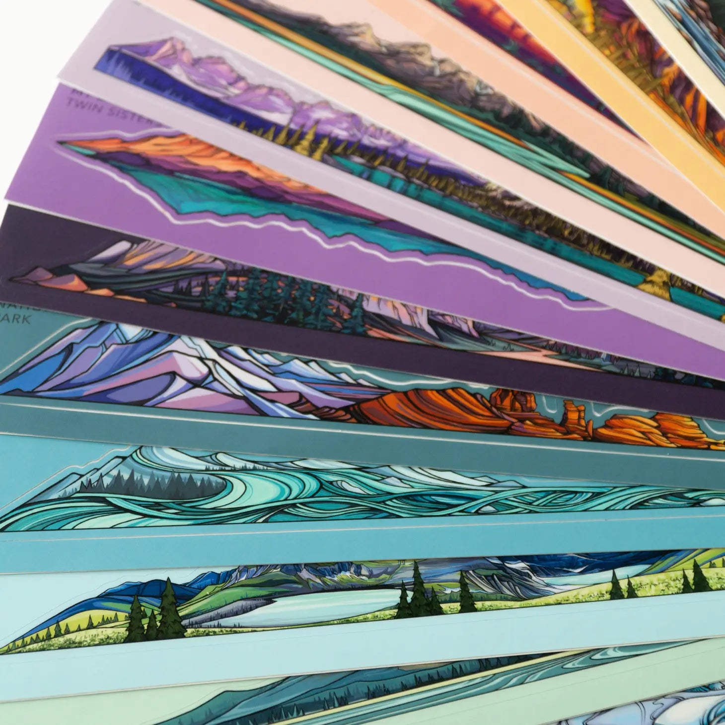Mt. Hood Miniscape Sticker