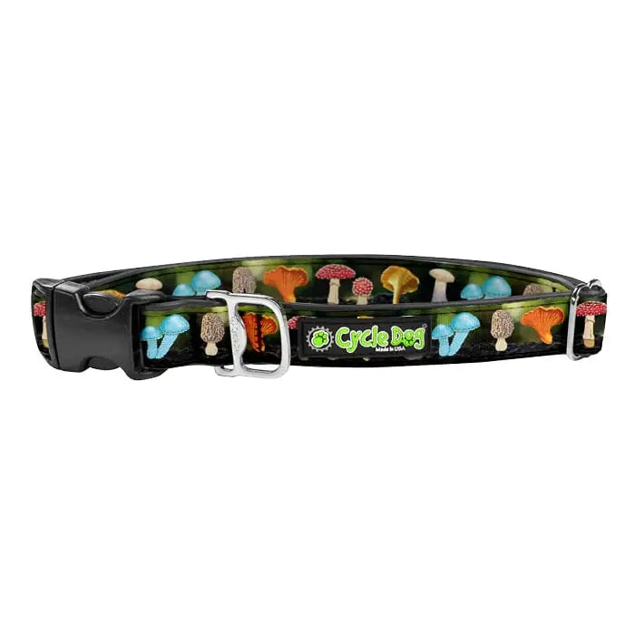 Mushroom Dog Collar - Plastic Quick Release