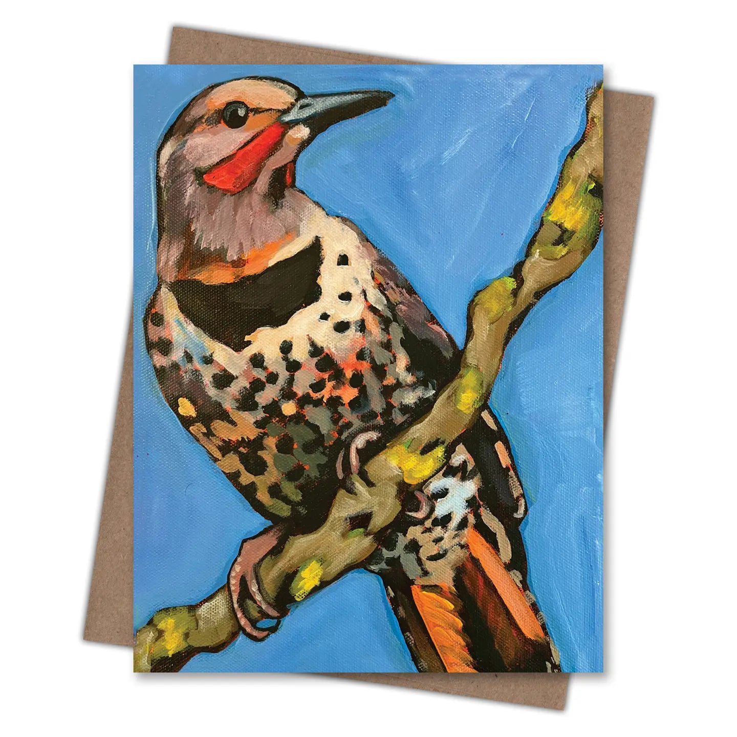 Northern Flicker Bird Note Card