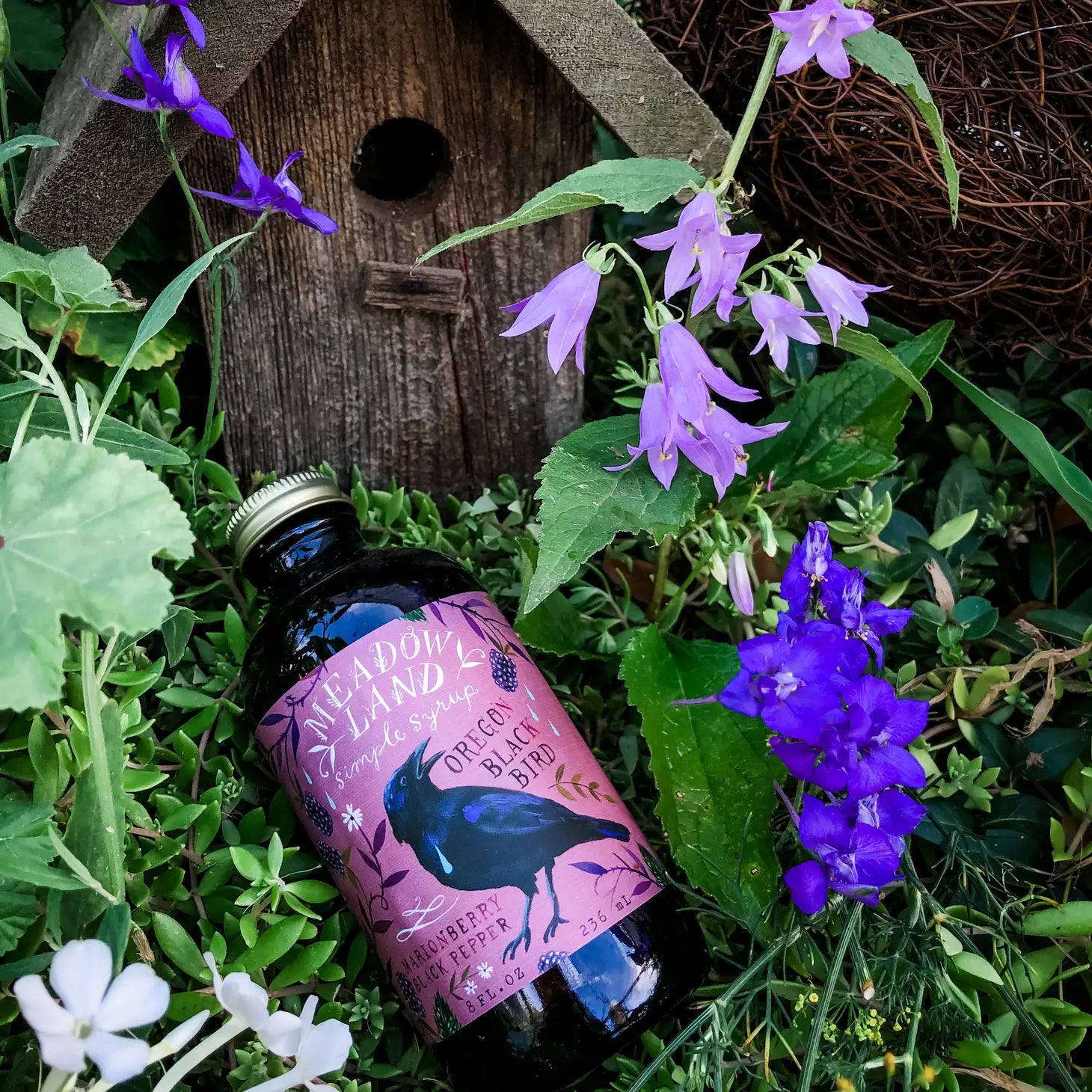 Oregon Black Bird Simple Syrup