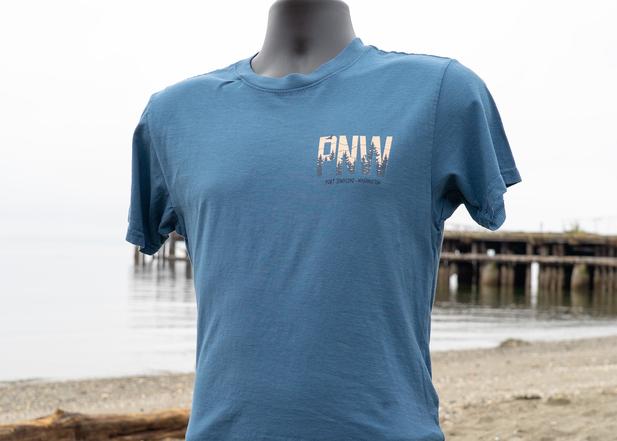 Port Townsend PNW Adventure Shirt (Blue)