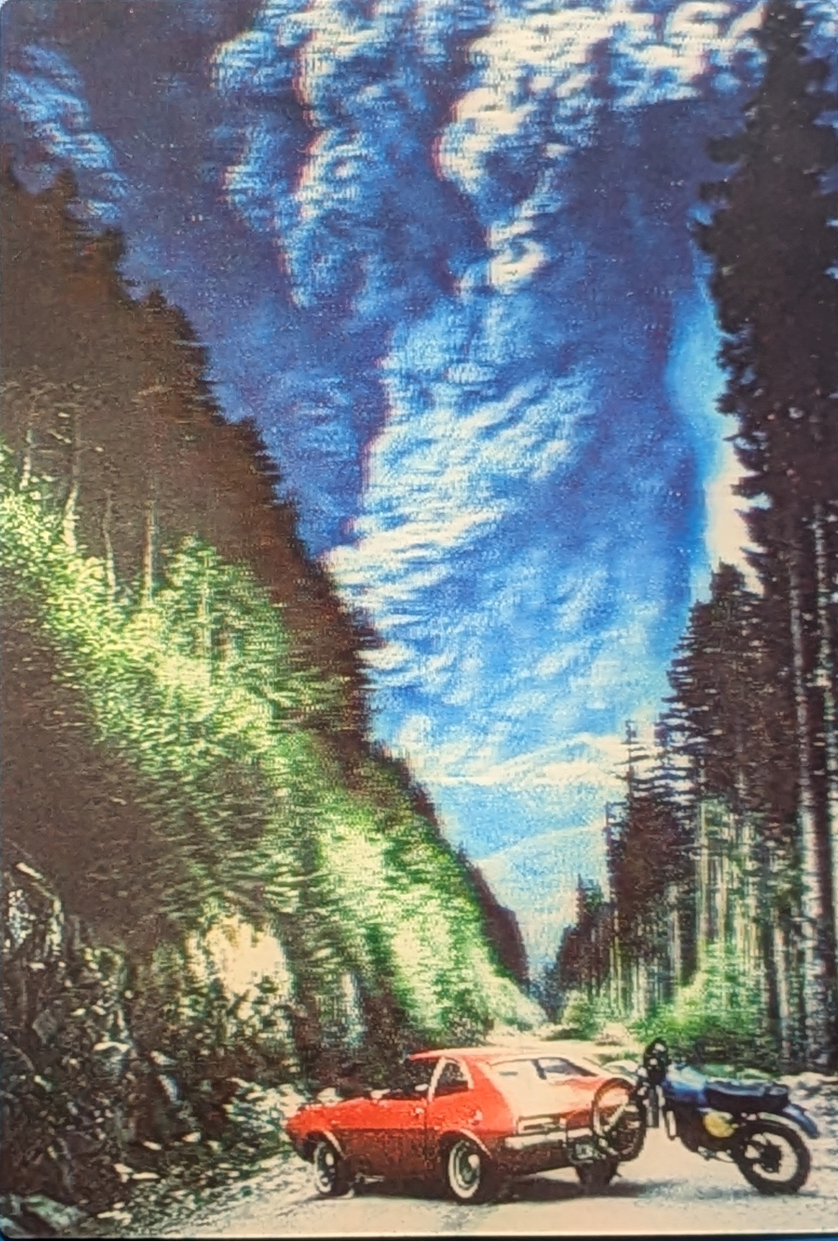 Mt Saint Helens 3D Postcard