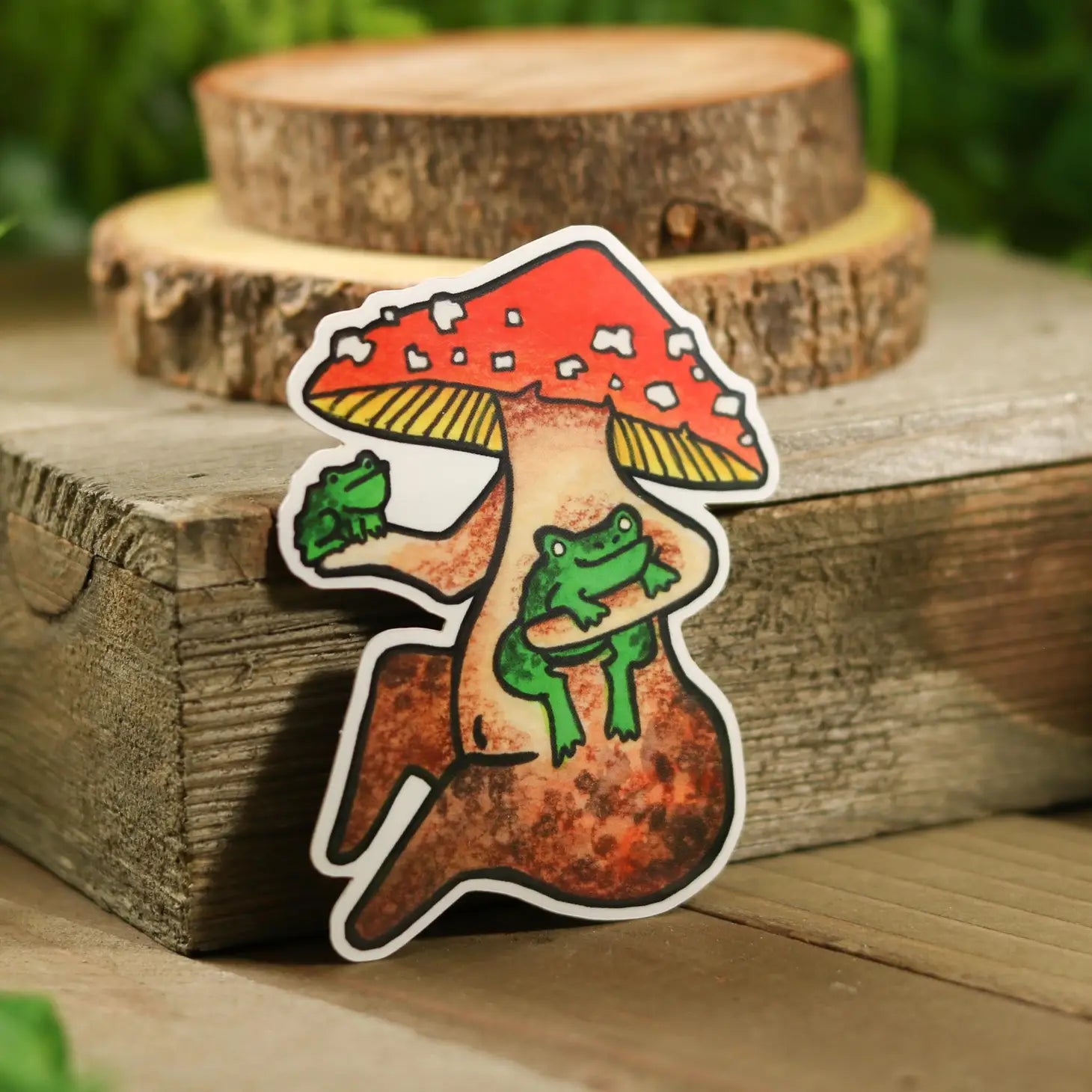 Vinyl Funguise® Sticker - Paprika