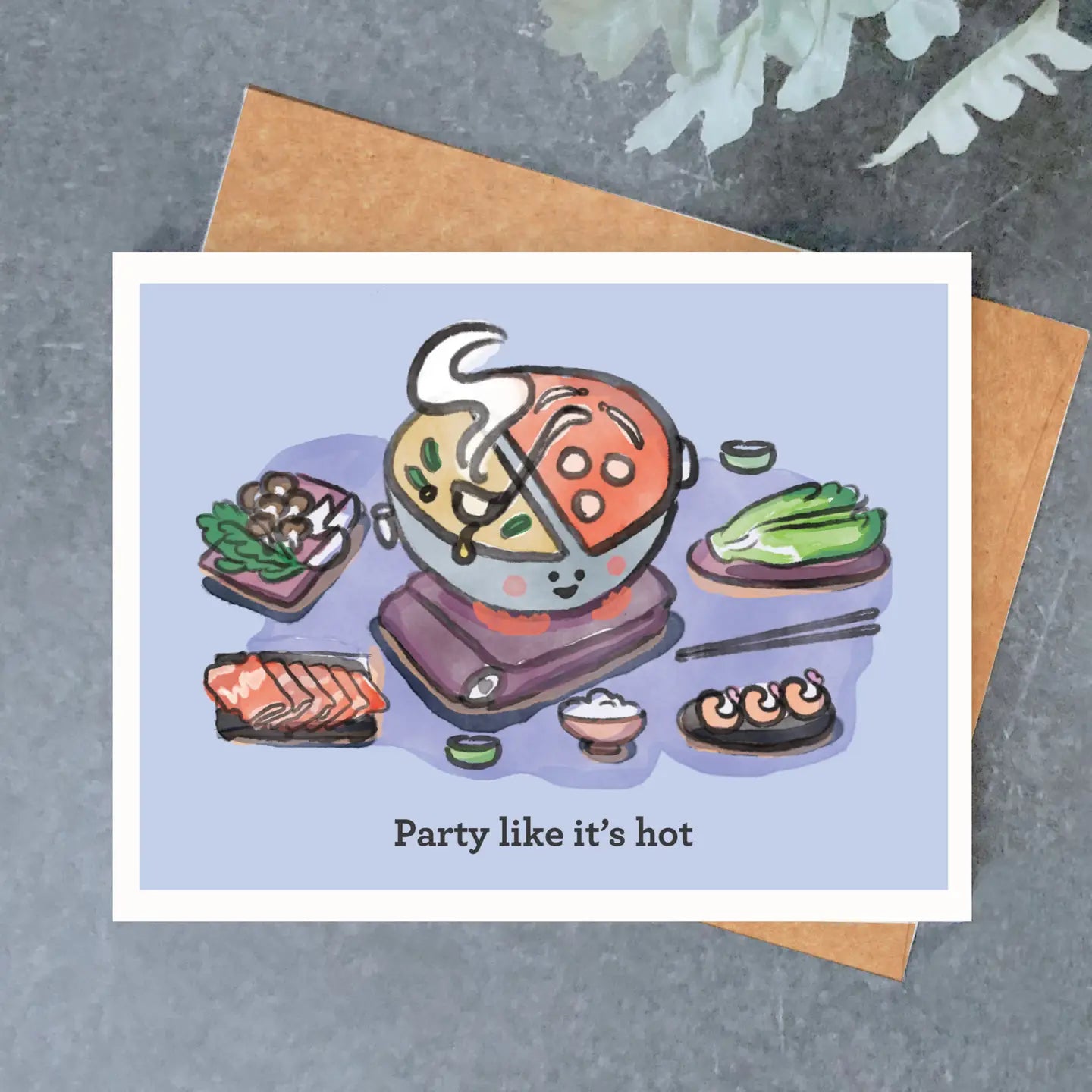 Party Hot Pot Card