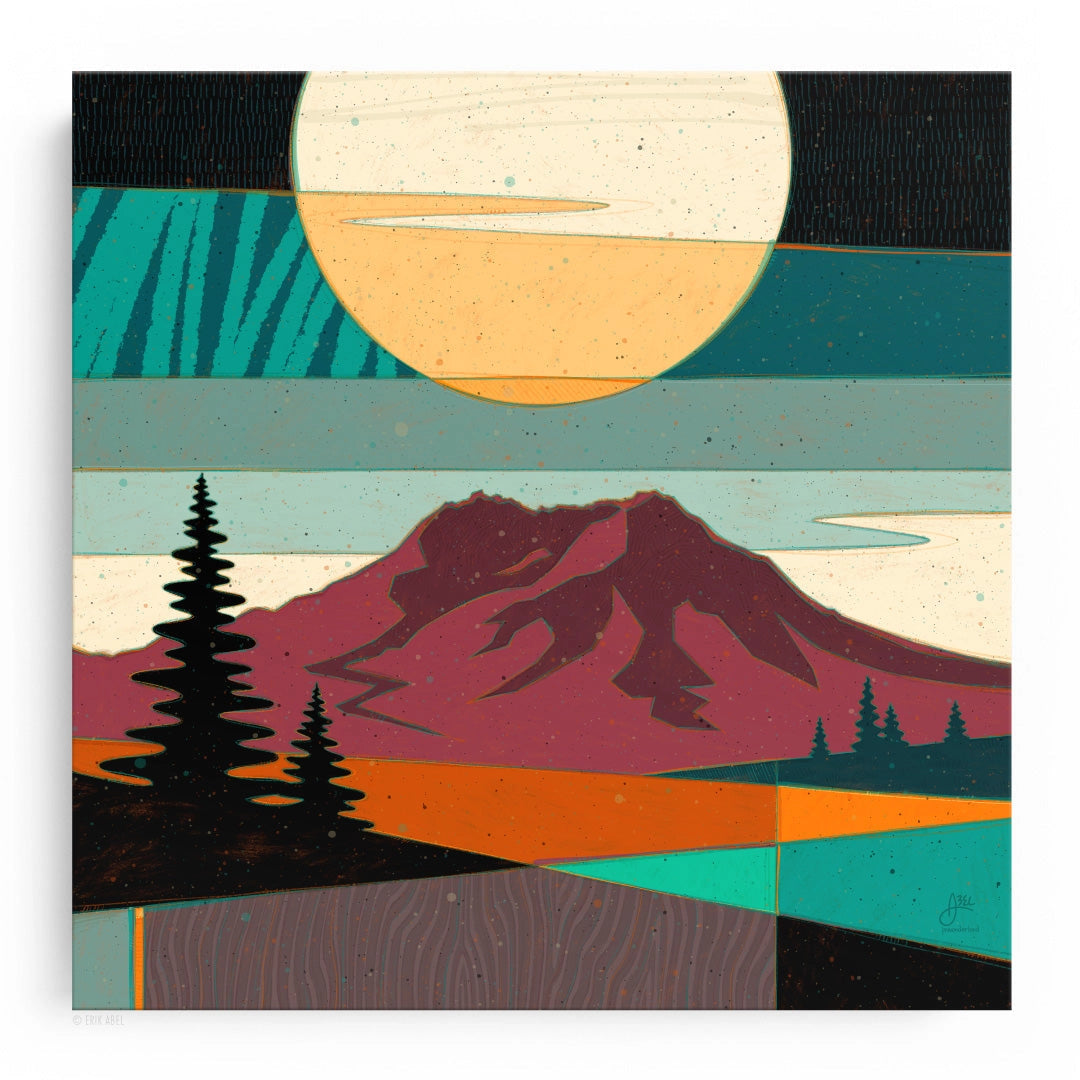 Pnwonderland: St. Helens Art Print